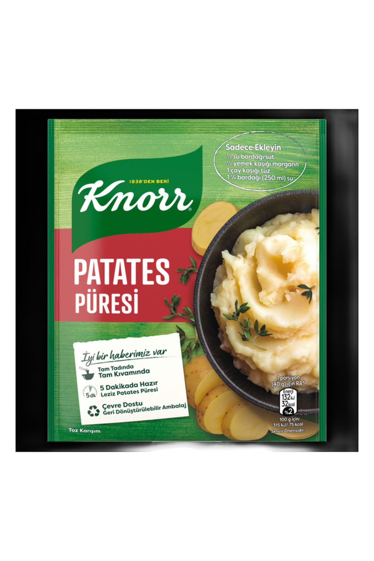 Knorr Çabuk Çorba Patates Püresi 60 Gr