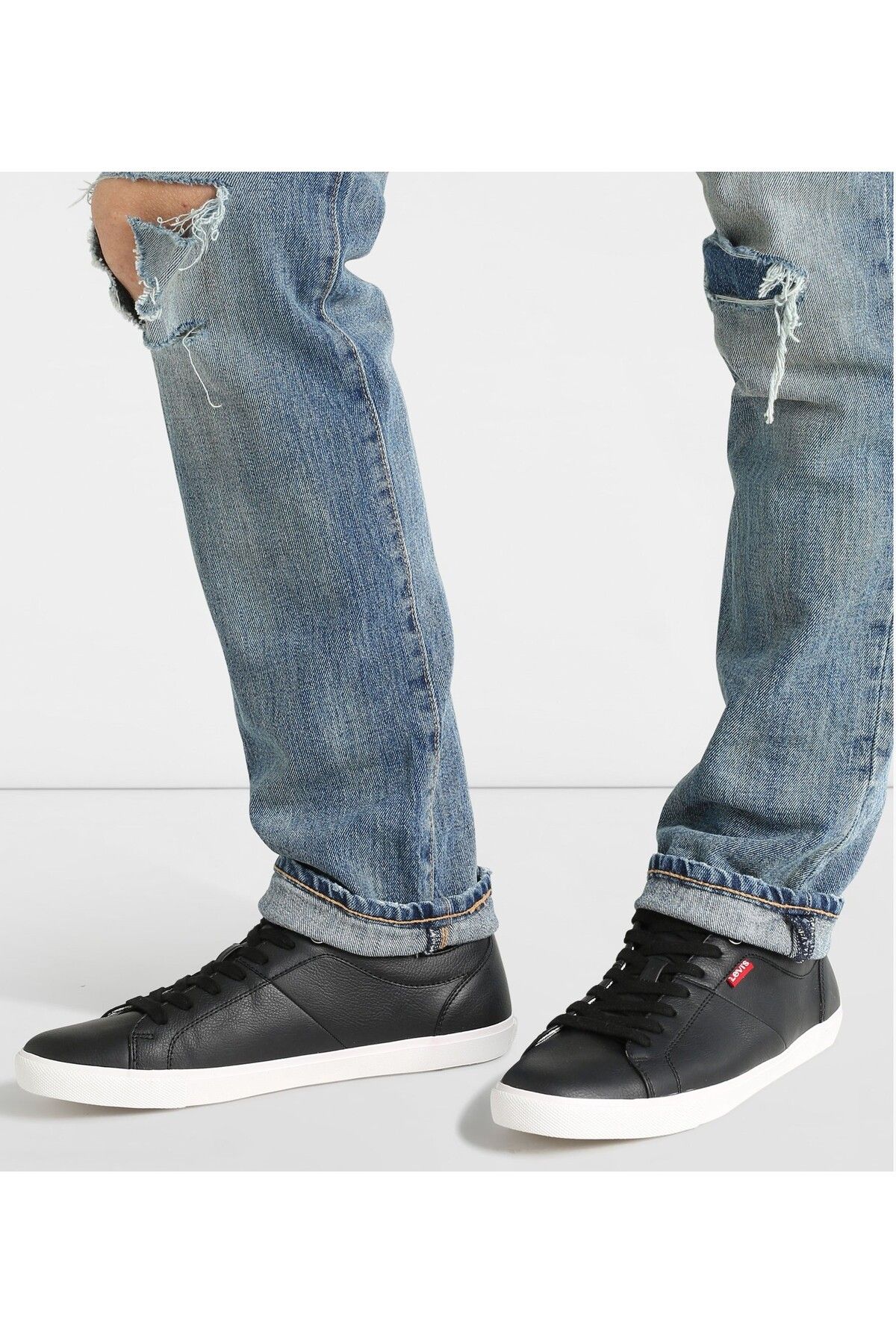 Levi's-Woods Men's Black Sports Shoes 77127-4927 3