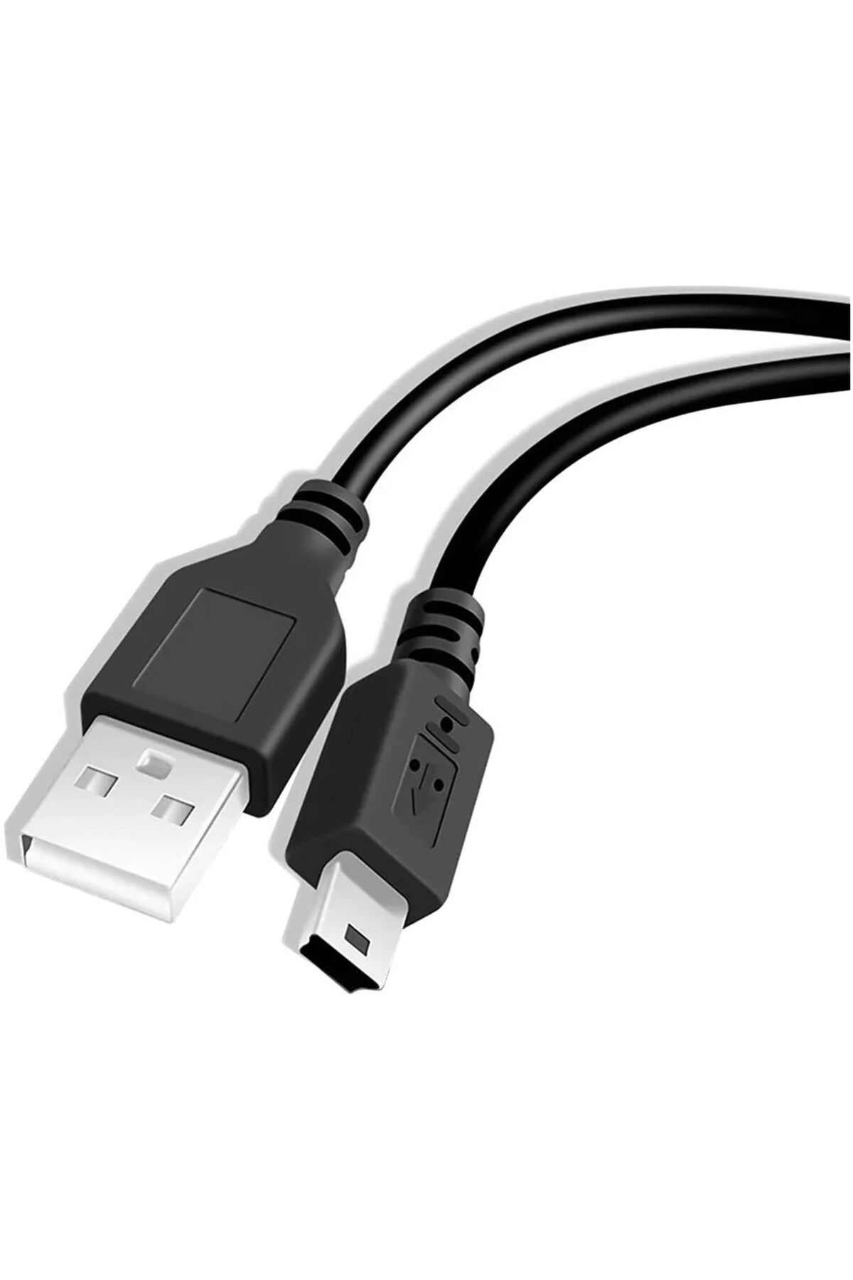 Umut Bilişim Teknolojileri 5 Pin Mini USB Kablo Mp3 Fotoğraf Makinesi Kamera HDD Harddisk Navigasyon Kablosu Bağlantı Kablosu