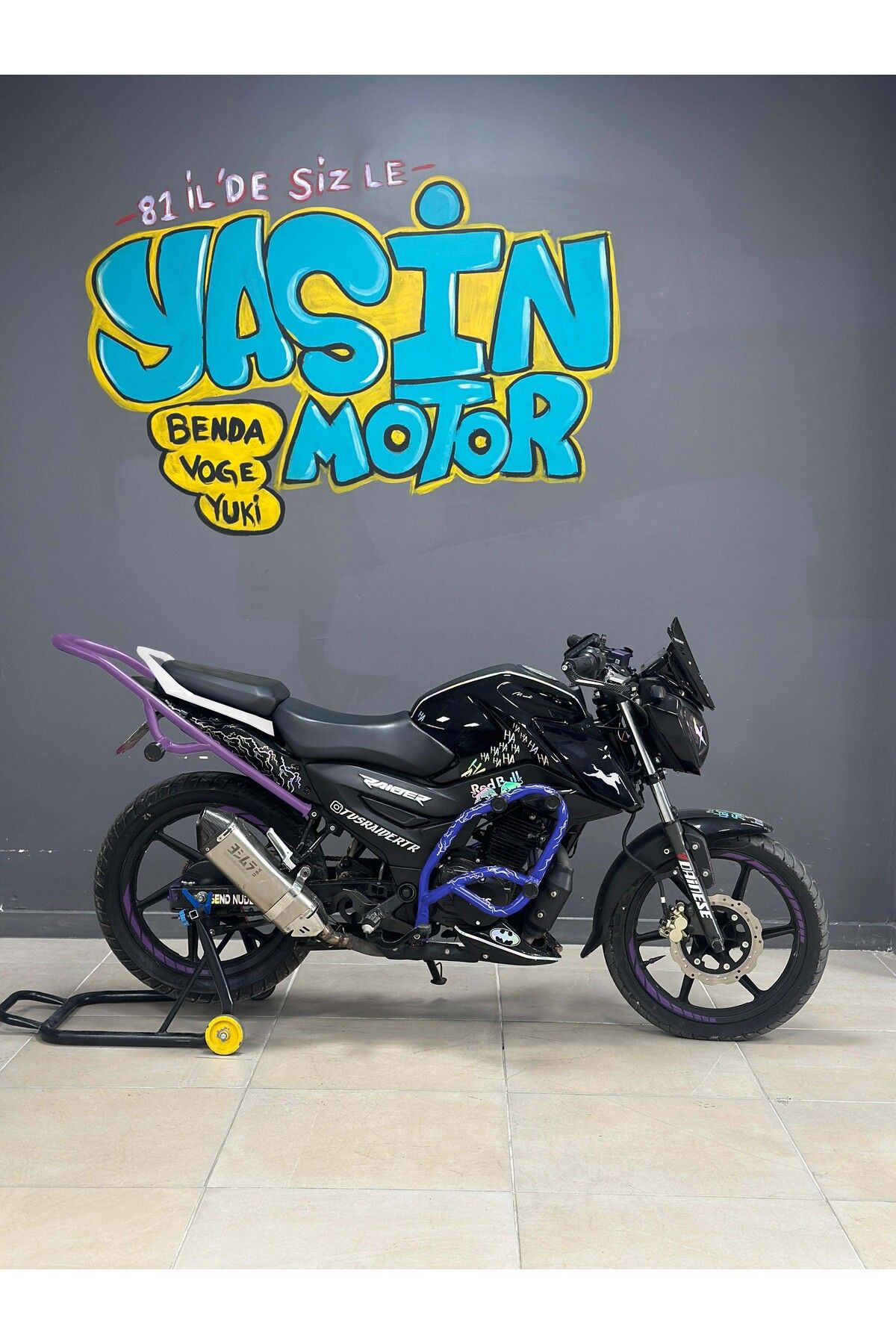 Genel Markalar Raider Arka Kuyruk Demiri Stunt Yasin motor's