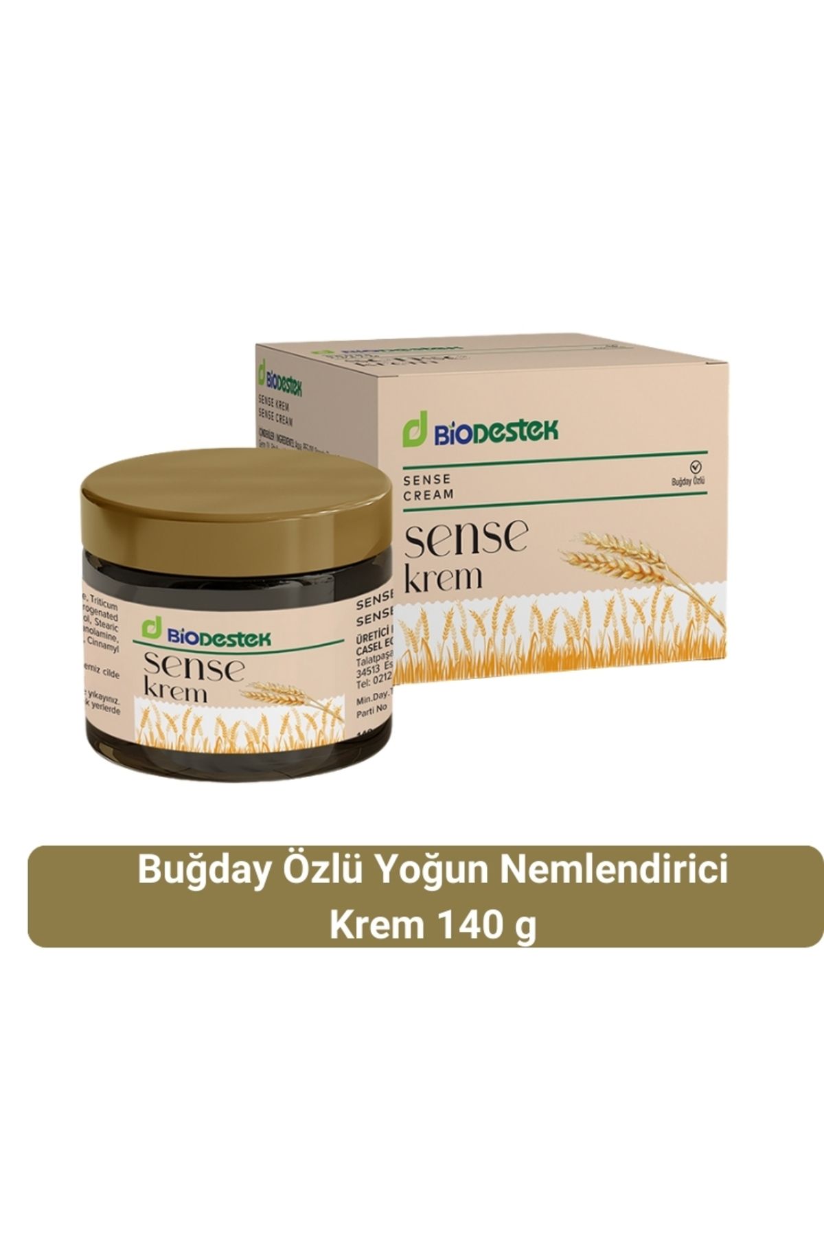 Biodestek Buğday Özlü Yoğun Nemlendirici Krem 140 gr