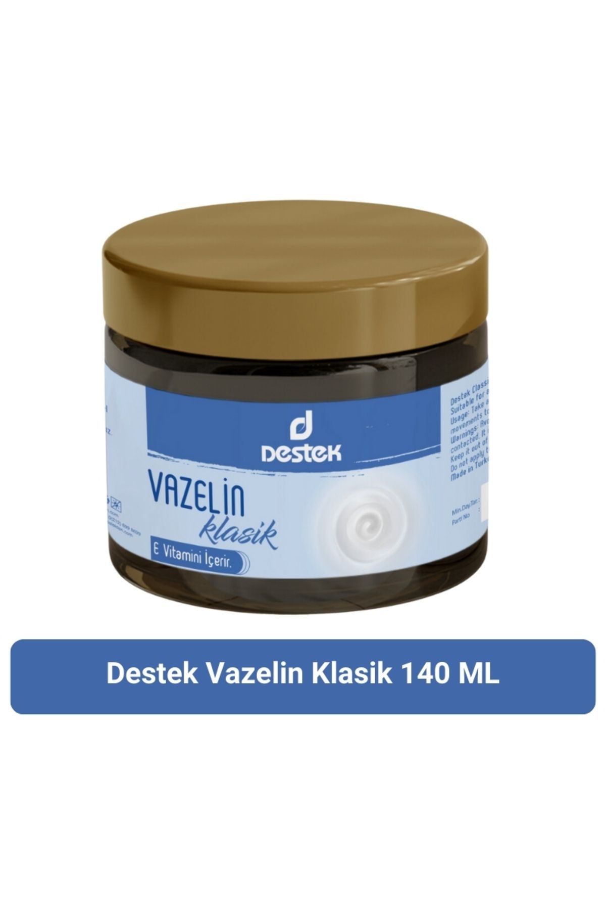 Destek Vazelin Klasik 140 Ml