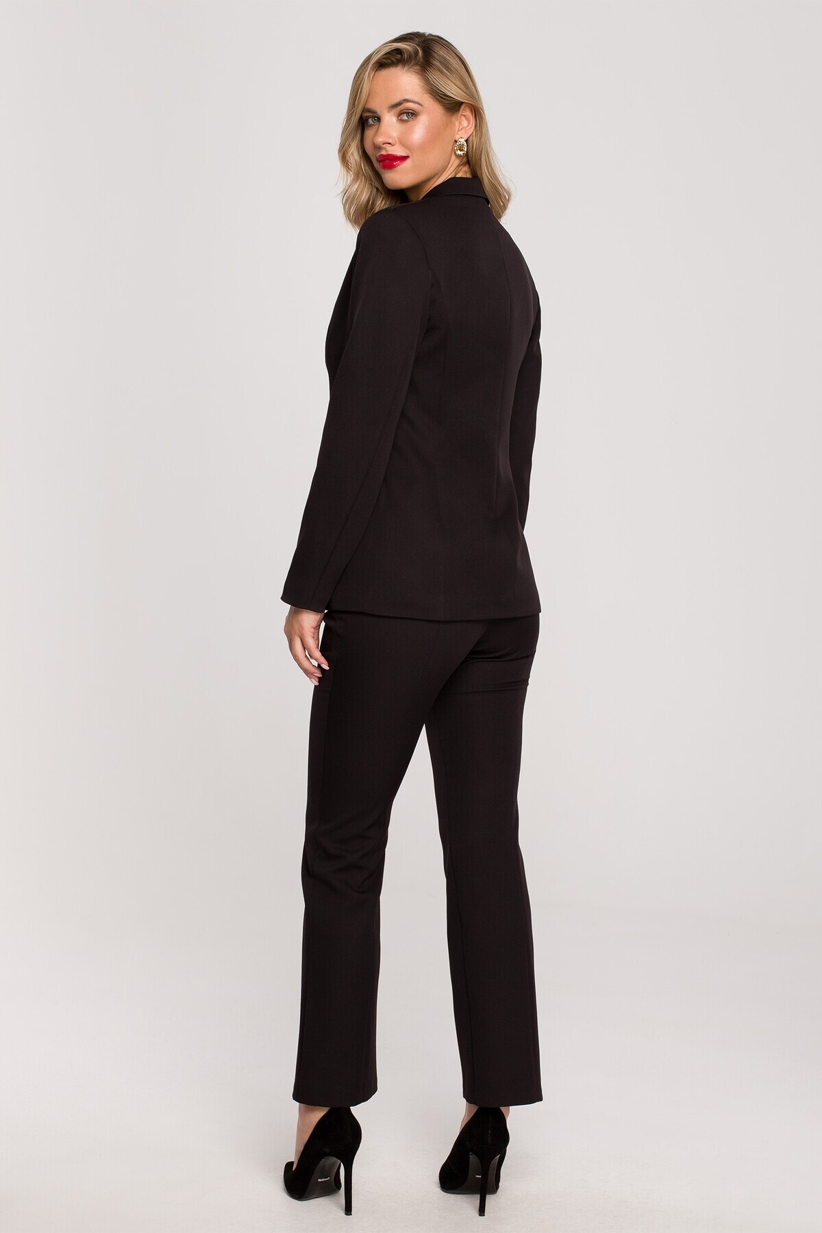 Makover-Elegant blazer with decorative buttons 5