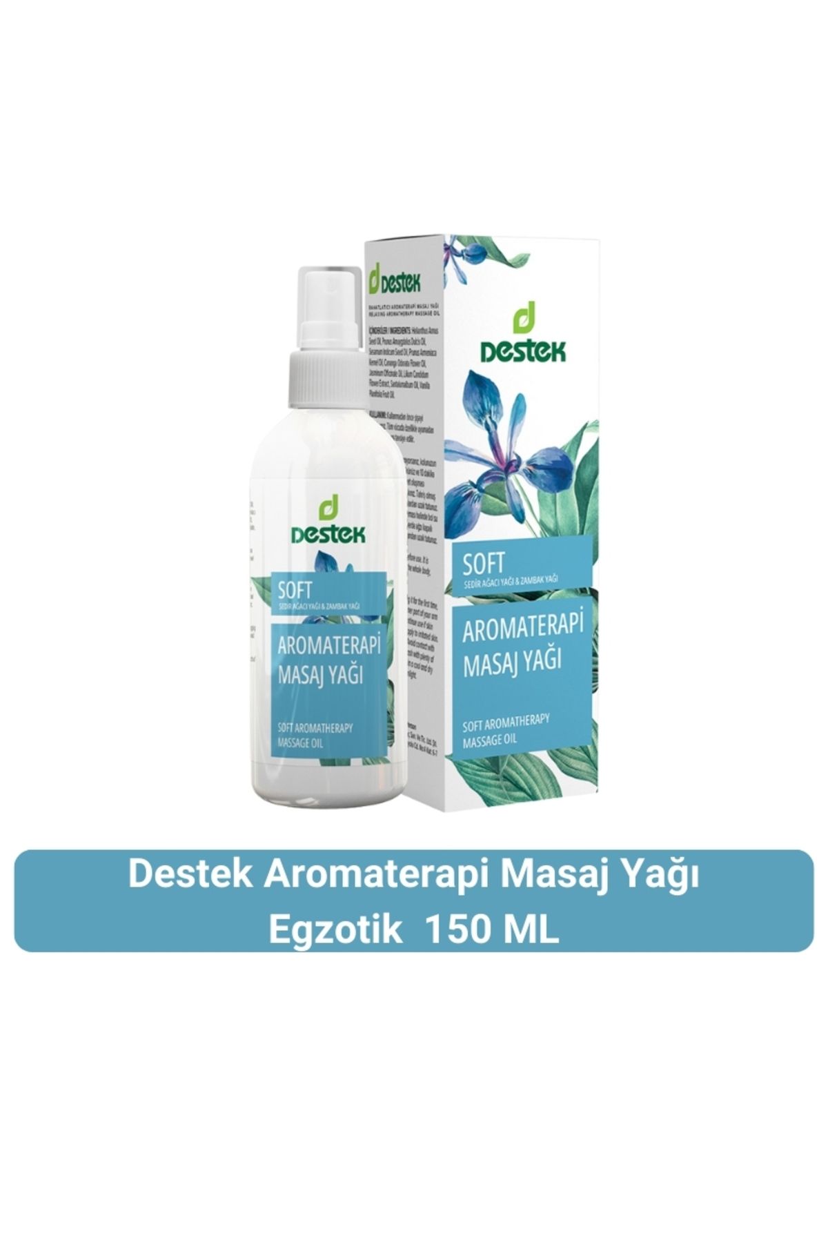 Destek Aromaterapi Masaj Yağı Egzotik 150 ML