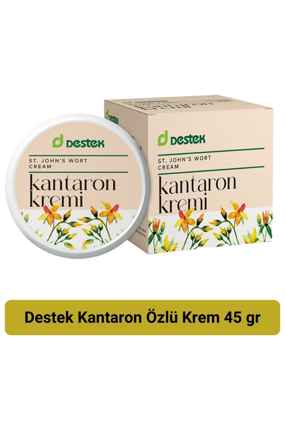 Destek Kantaron Özlü Krem 45 gr