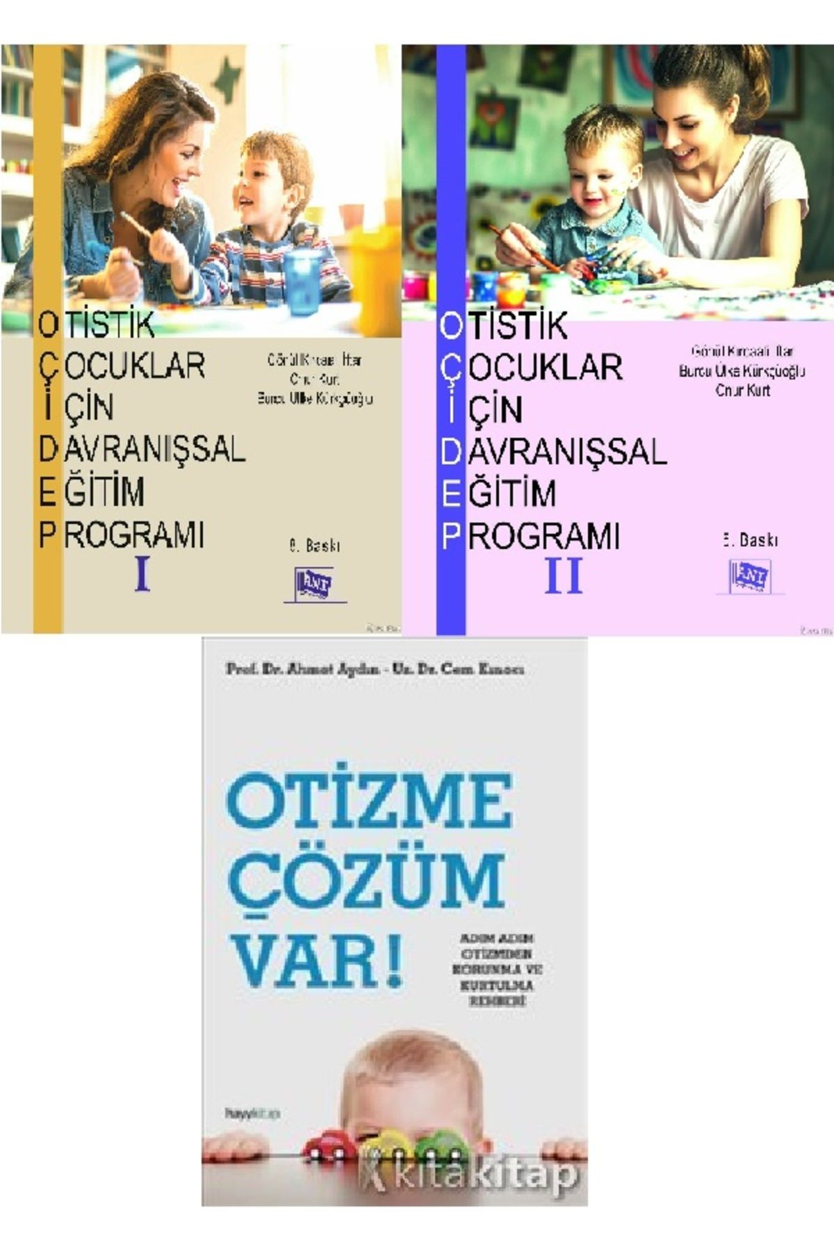 Kronik Kitap Otistik Çocuklar İçin Davranışsal Eğitim-1-2 - Otizme Çözüm Var!-Gönül Kırcaali İftar 3 KİTAP SET