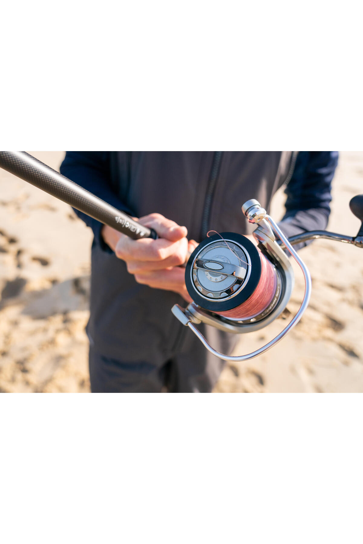 Decathlon Caperlan Surf Monofilament Misina - Balıkçılık - Kırmızı
