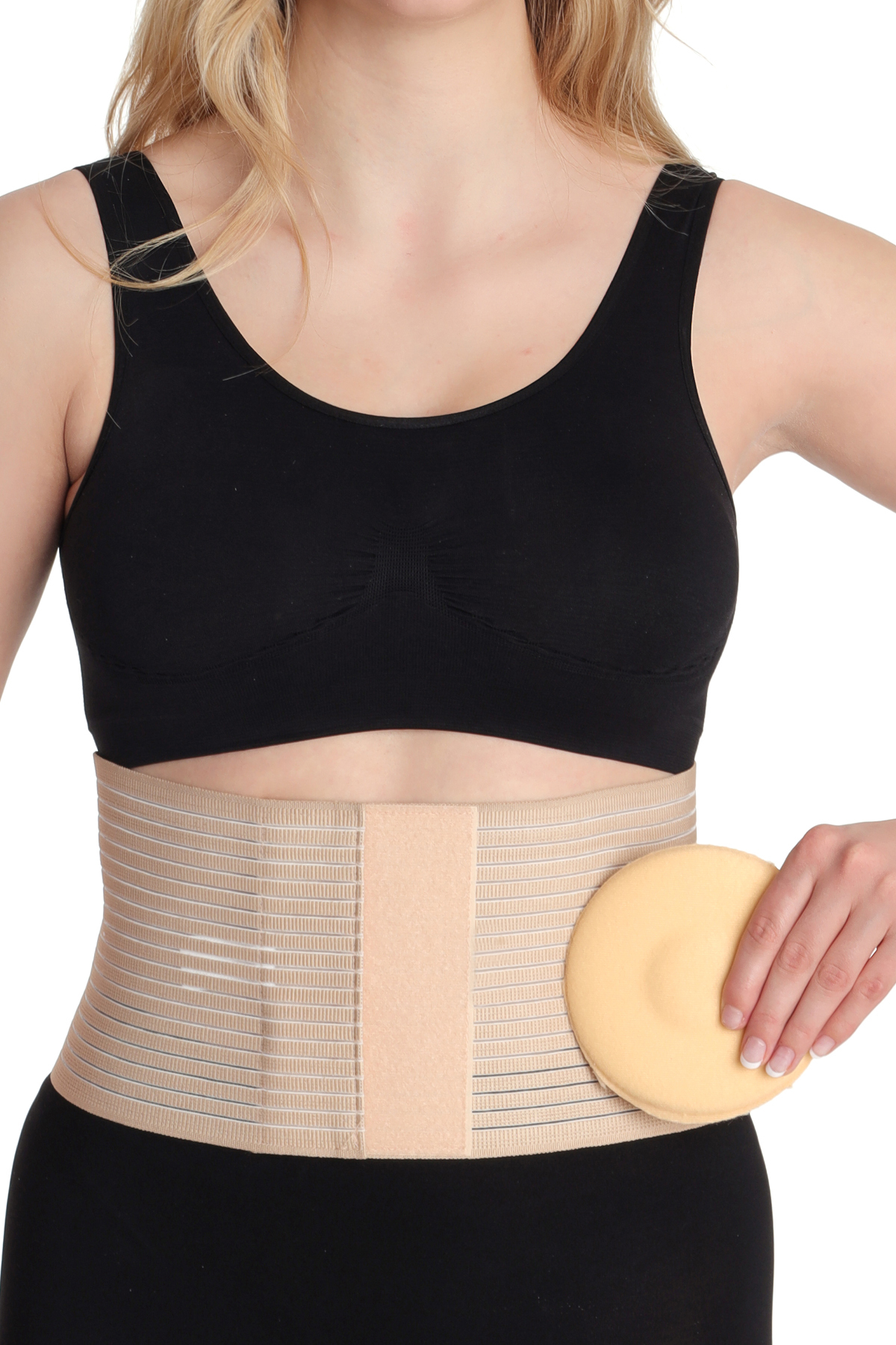 Feelflex Fıtık Korsesi Göbek Fıtığı Korsesi, Fıtık Ağrısını Rahatlatır Ve Koruma Sağlar Karın Korsesi görsel 3