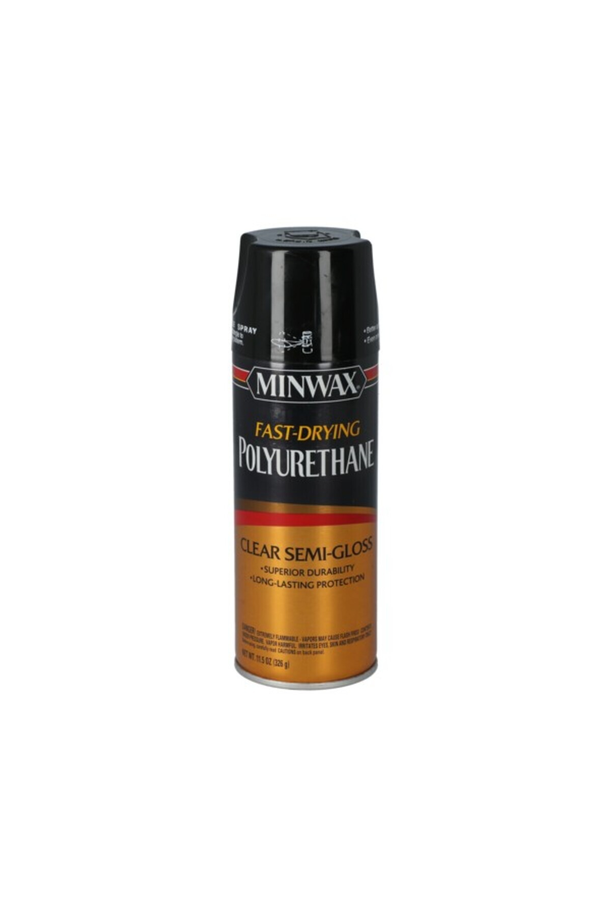 Minwax-Fast-Drying Polyurethane Semi-Gloss Spray Paint 11.5oz 1