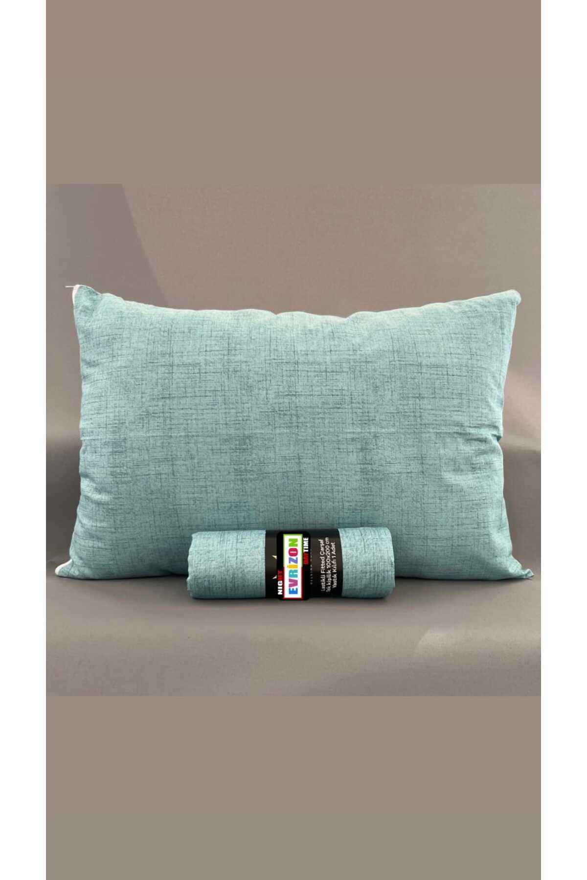 Cotton Double Fitted Bed Sheet Set