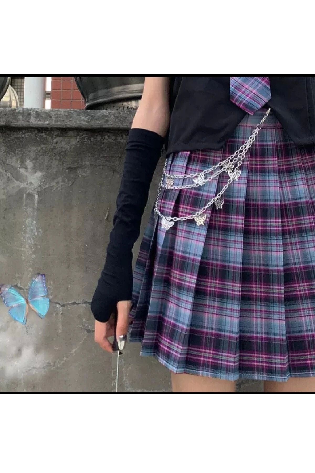 NAKISCI Kadın Erkek Siyah Ikili Tek Parmak Kolluk Eldiven Esnek 2022 Ilkbahar-yaz görsel 2