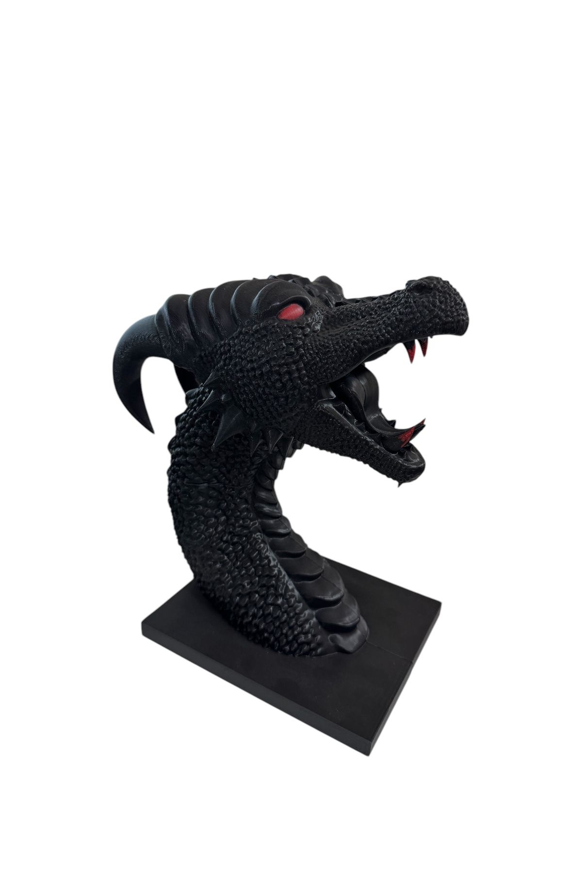 Home 3D Baskı Dragon Figür ve Kulaklık Standı - Benzersiz Tasarım