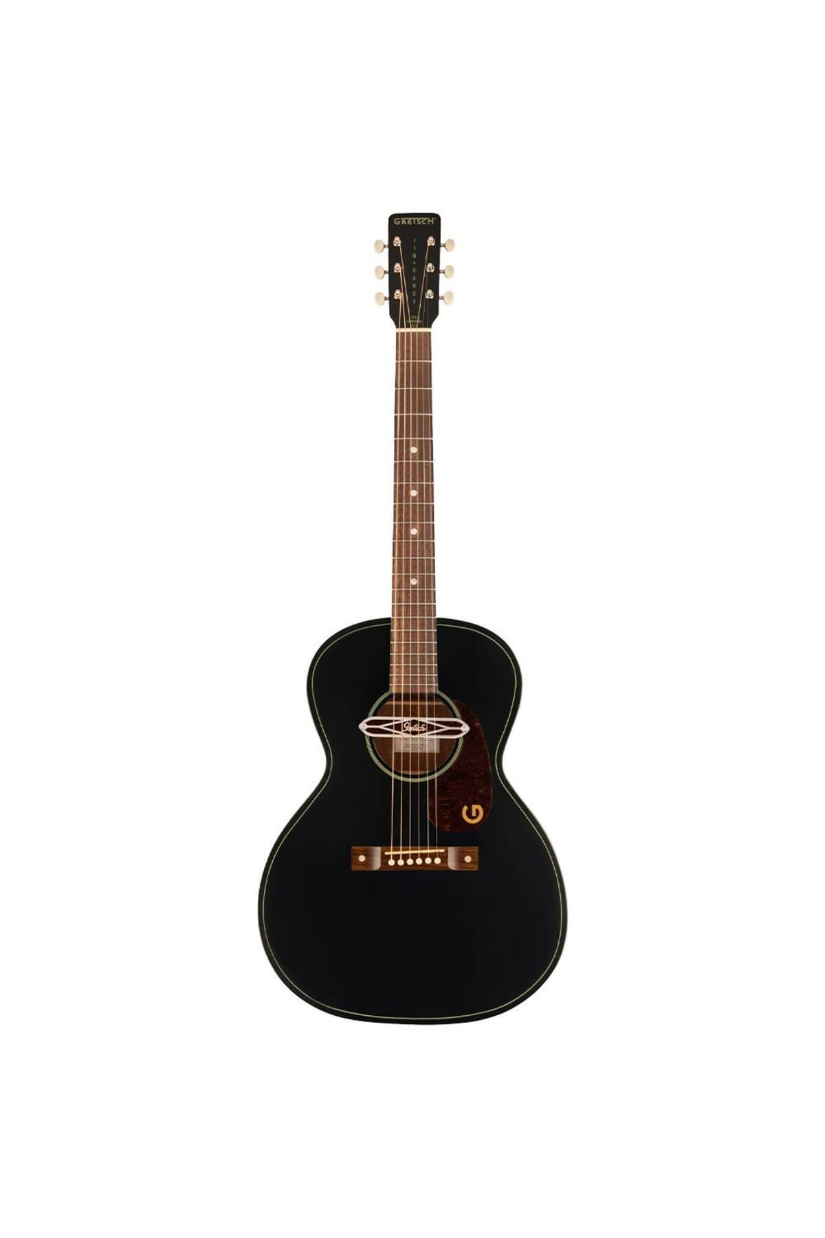 Gretsch Jim Dandy Deltoluxe Concert Ceviz Klavye TSPG Blacktop Elektro Akustik Gitar