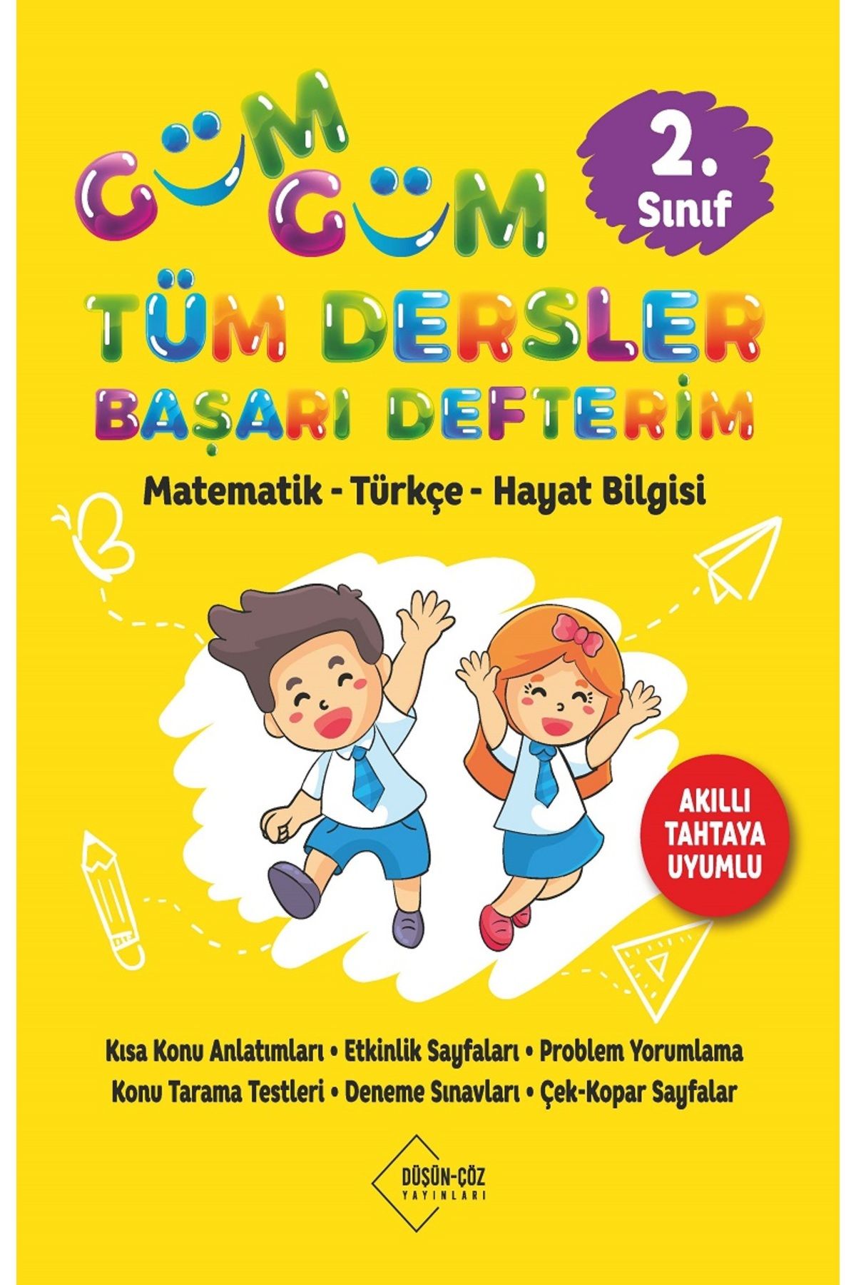 Bilge Kültür Sanat 2. Sınıf Güm Güm Tüm Dersler Başarı Defterim Matematik-Türkçe-Hayat Bilgisi