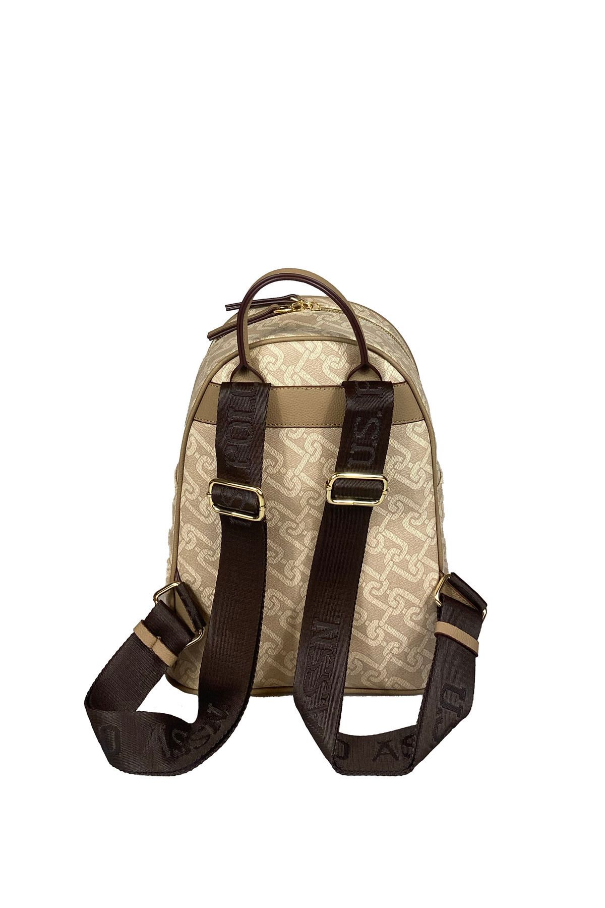 U.S. Polo Assn.-Beige Women's Backpack Us24528 3