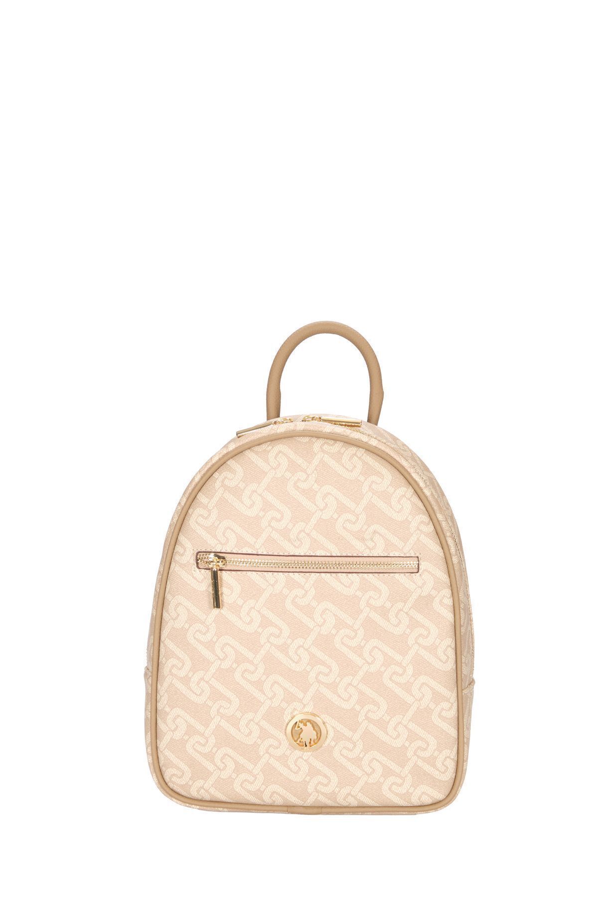 کوله پشتی زنانه بژ Us24519 U.S. Polo Assn.