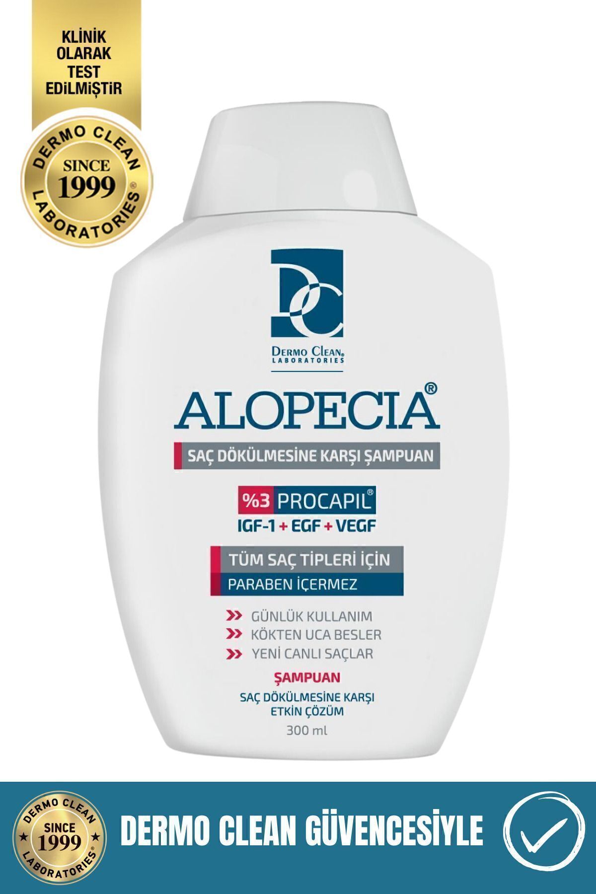 Alopecia Procapil Ve Igf Içerikli Saç Dökülmesine Karşı Şampuan 300 Ml-3