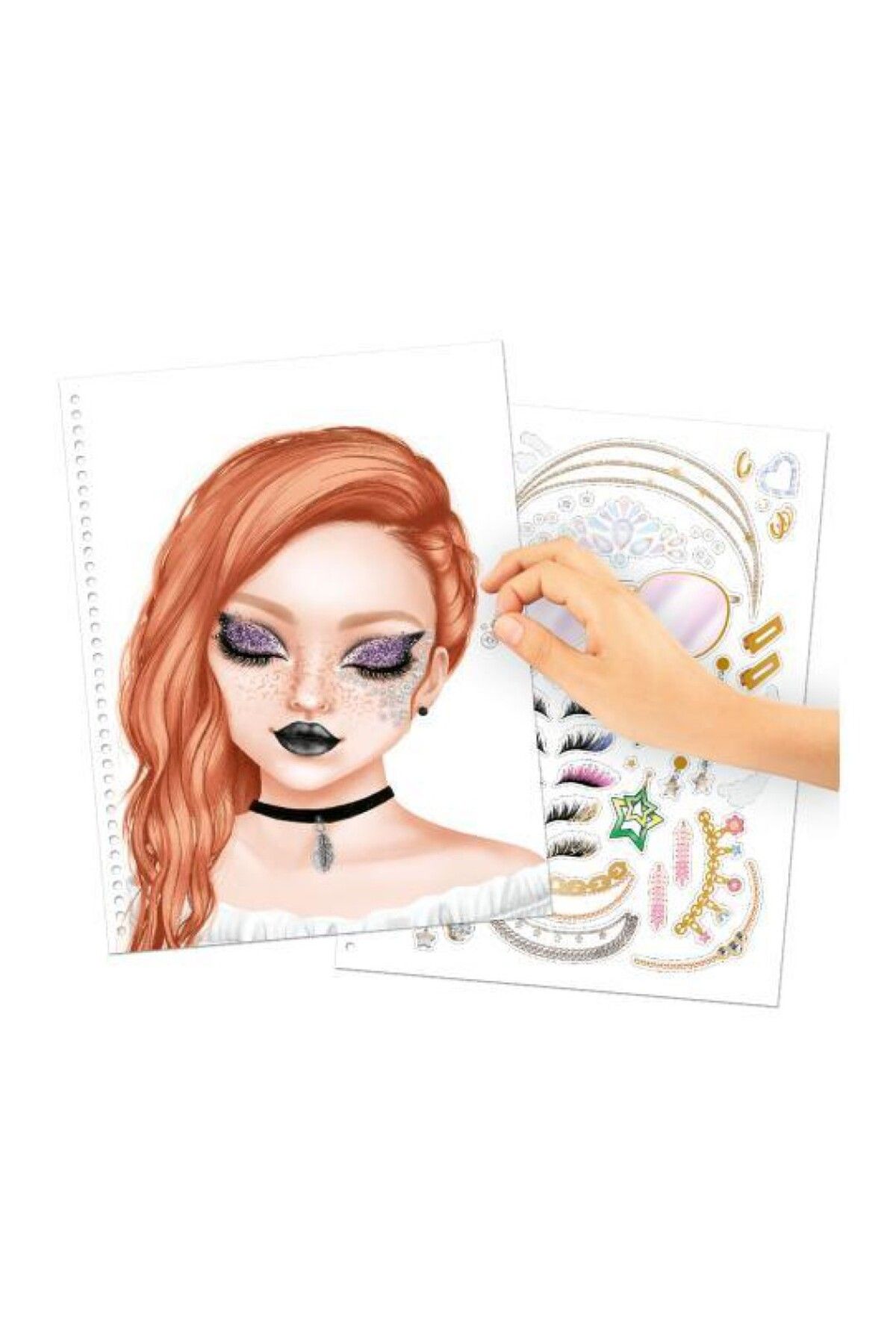 Top Model-Topmodel Makeup Coloring Book 4