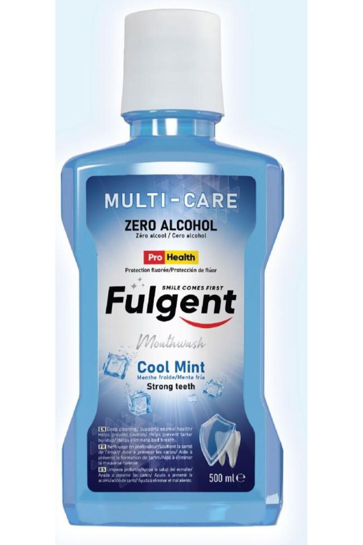 FULGENT MOUTHWASH Fulgent Multı Care Mouthwash Serin Nane Ferhlığı Alkolsüz Ağız Bakım Suyu 500 ml