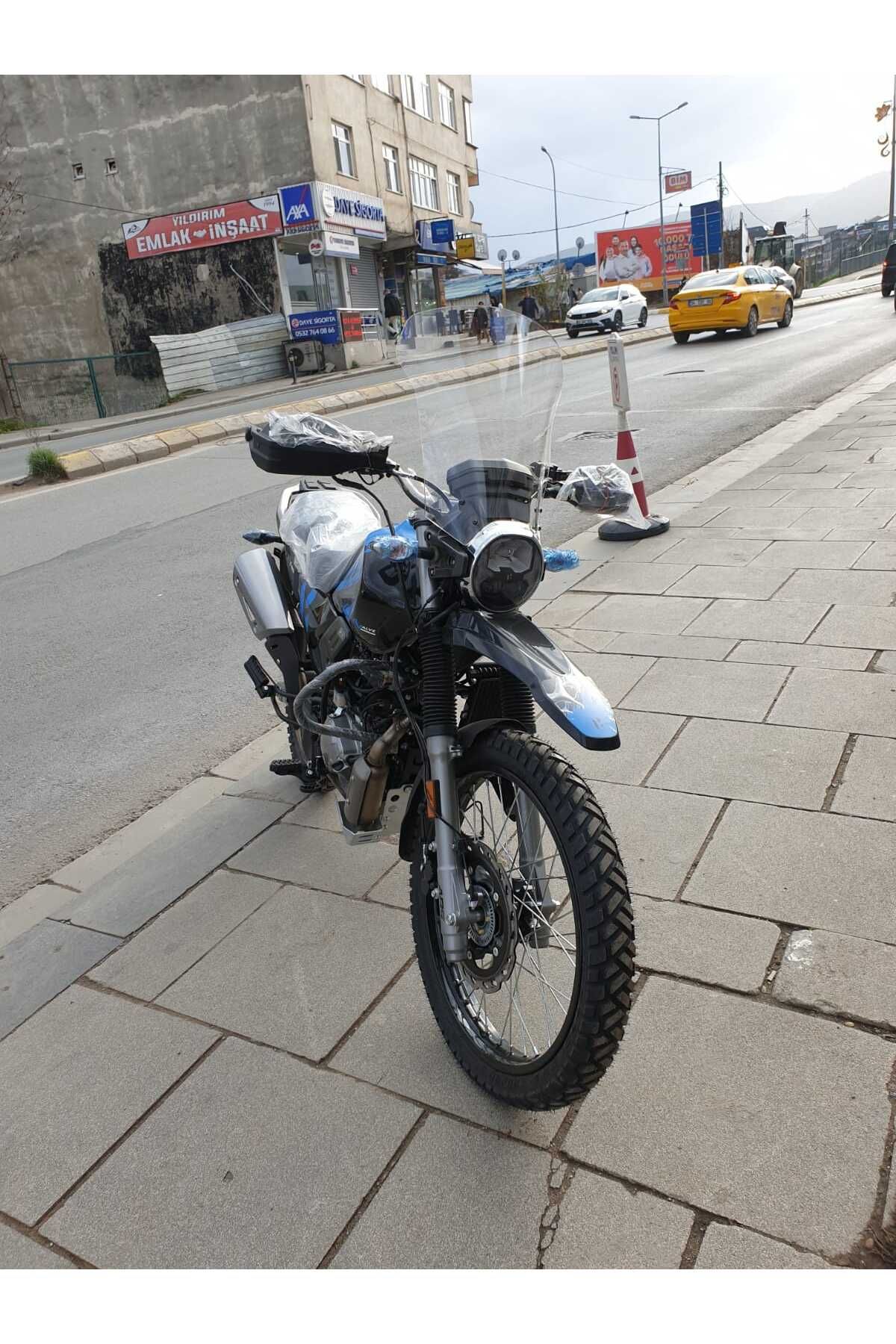 Hero X Pulse Siperlik Ön Cam 2020 2025 Model 46cm Şeffaf Renkli 4mm