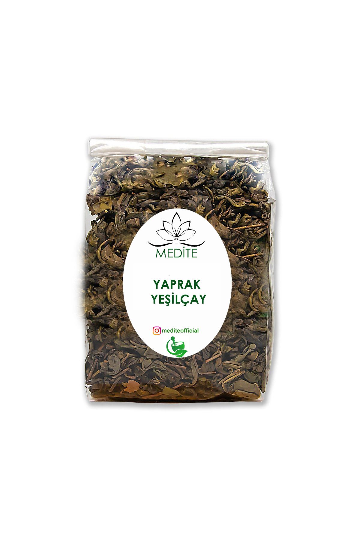 Medite Doğal Yeşil Çay Yaprak 80 GR