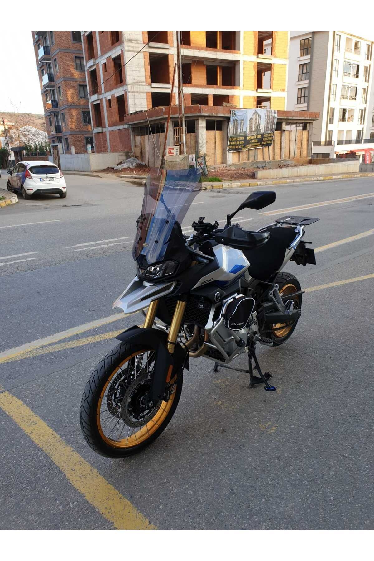 Voge DSX 900 Siperlik Ön Cam 2025 Model 53cm Füme Renkli 4mm