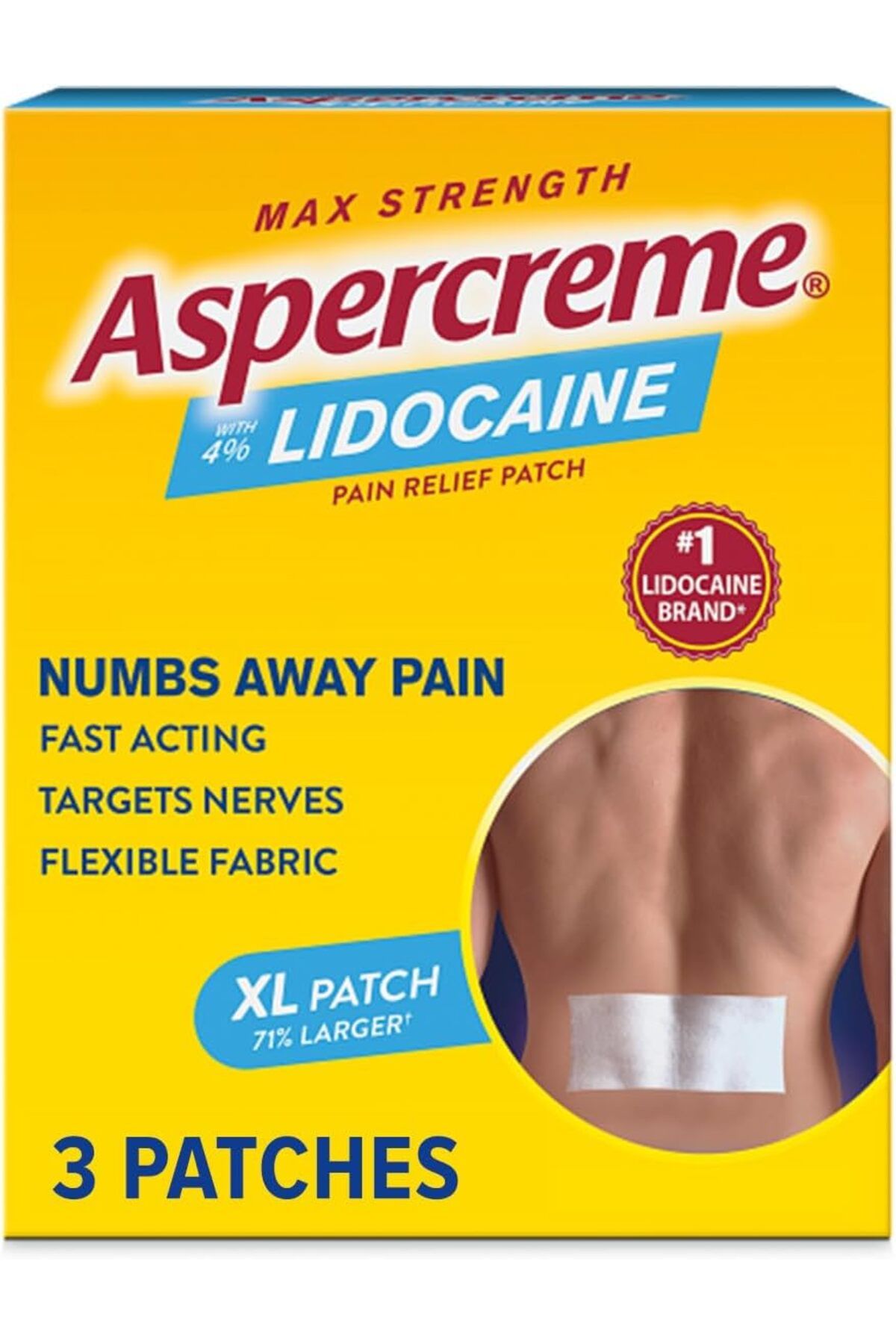 Aspercreme Patch XL 3 Patches