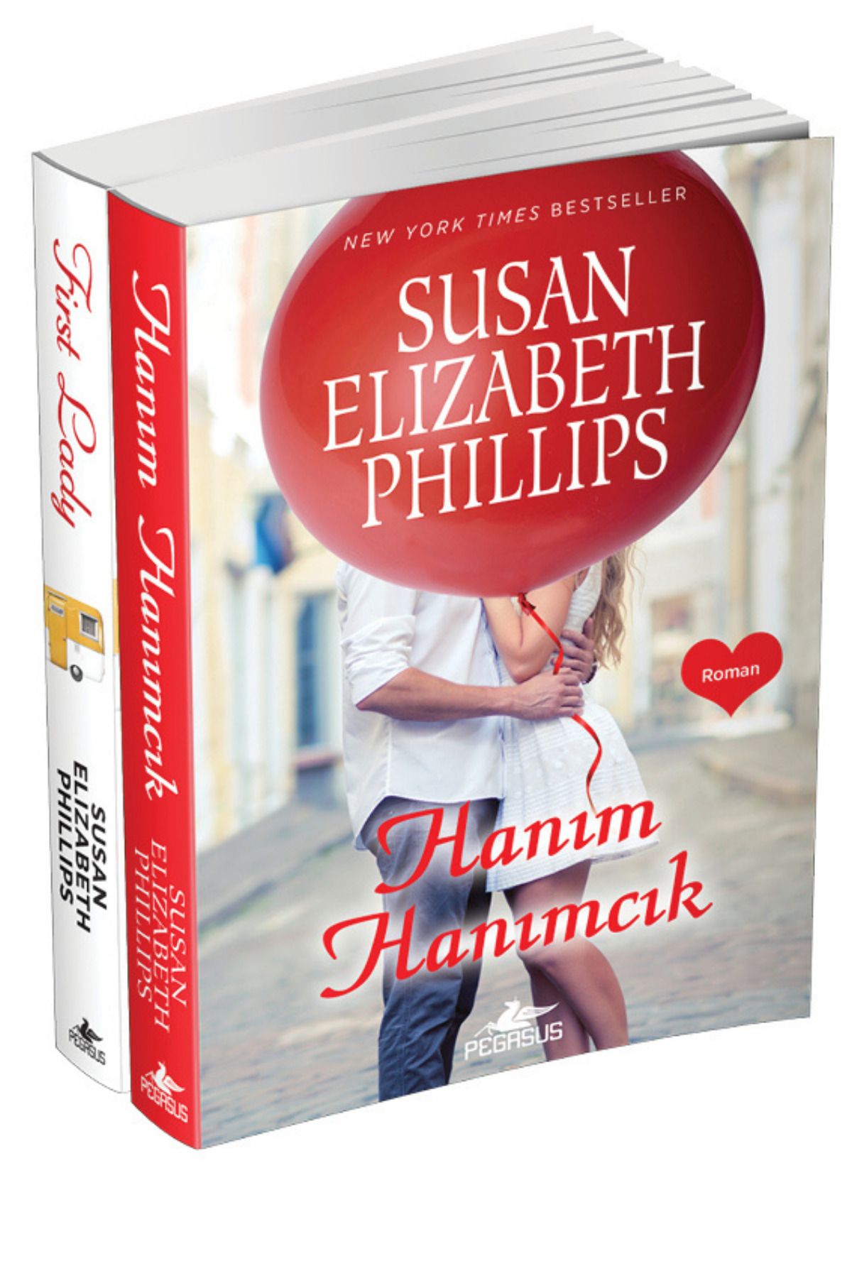 Pegasus Yayınları Susan Elizabeth Phillips Romantik Kitaplar Seti (2 Kitap) Hanım Hanımcık - First Lady