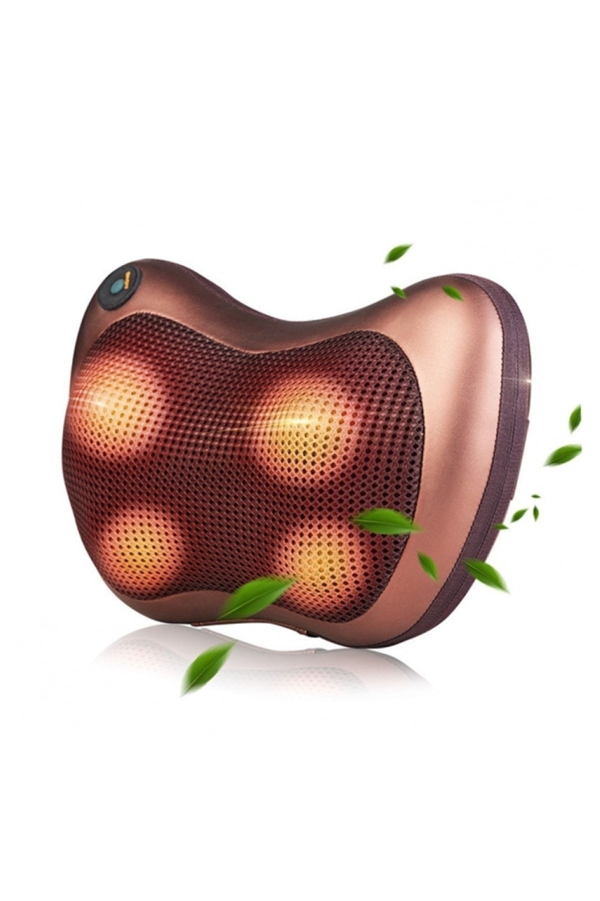 woodhub ERG-704 Shiatsu Ovmalı Isıtmalı Masaj Yastığı Boyun, Omuz, Sırt Masaj Aleti