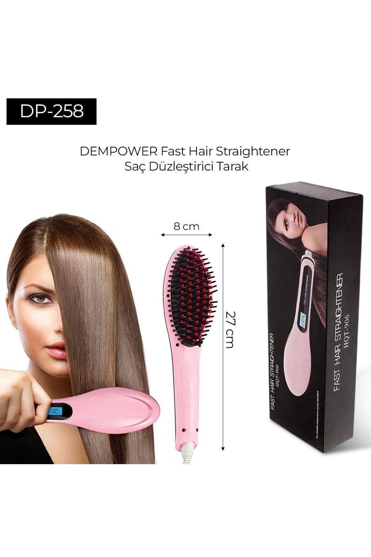 YNT İthalat Dempower Fast Hair Saç Düzleştirici