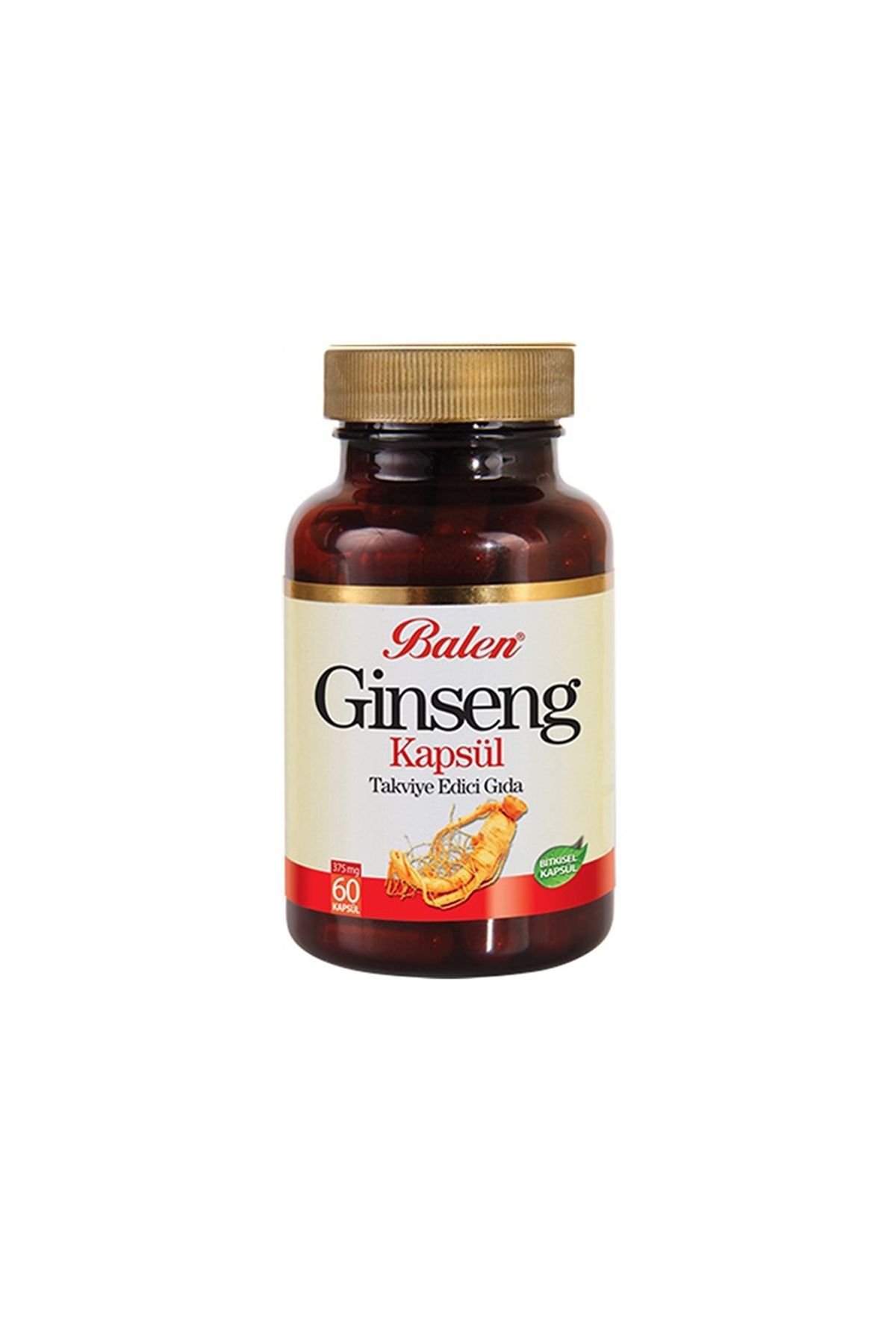 Balen Ginseng Kapsül 375 MG*60 | Odaklanma Artırıcı Ve Genel Sağlığı Destekleyici Kapsül 577117