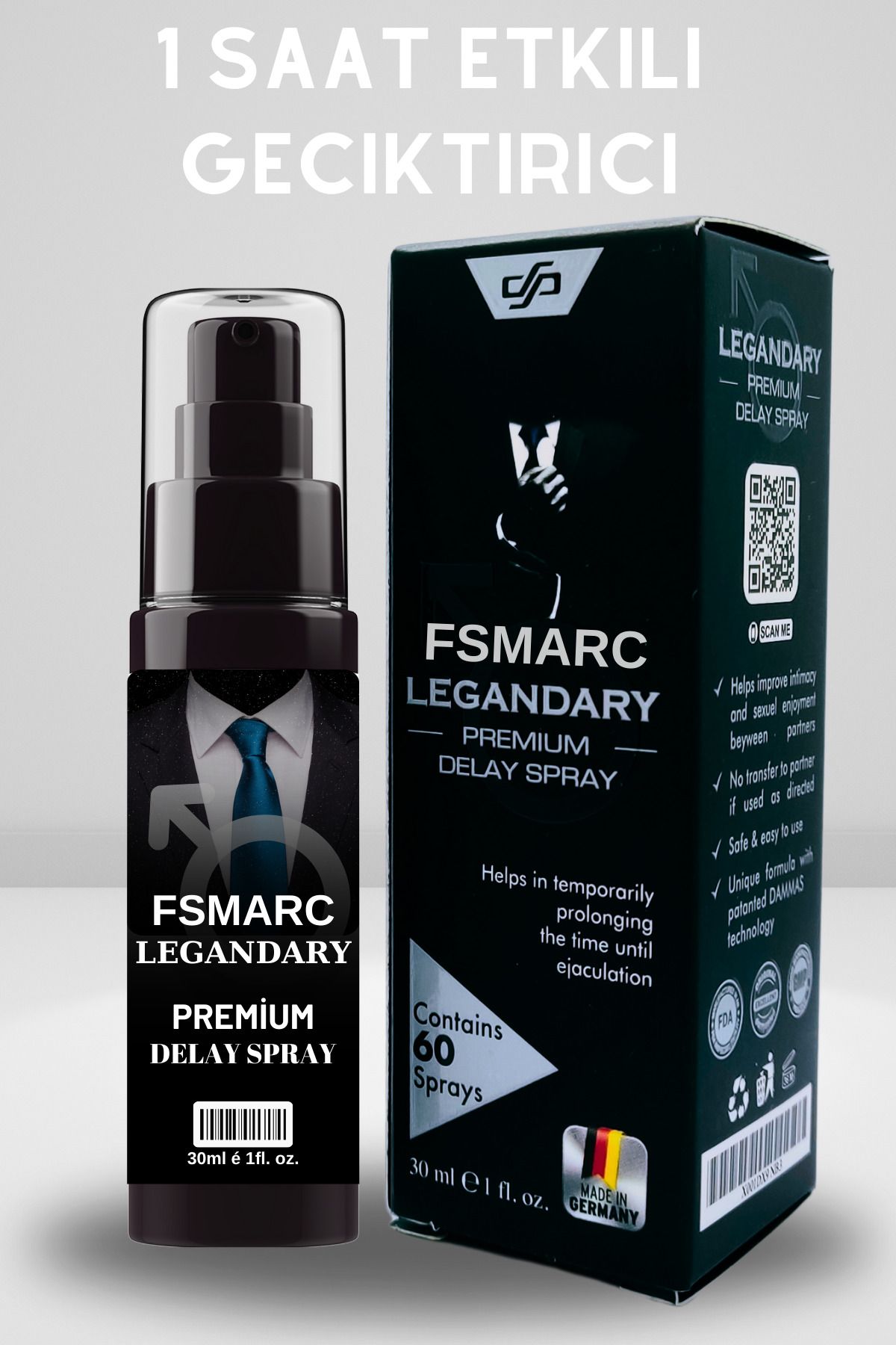 fsmarc Madamaviolet Love Delayer Sprey Care For Man Long Time Premium A - Plus