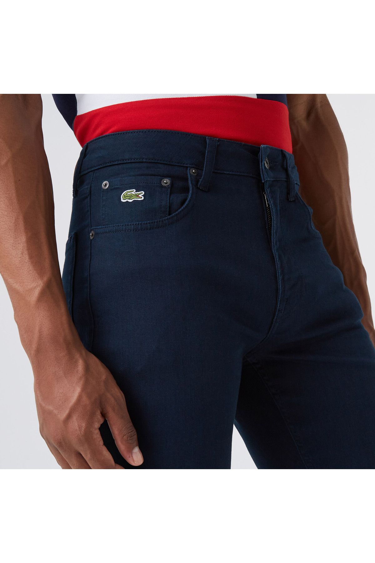 شلوار مشکی مردانه سیاه اورجینال Lacoste