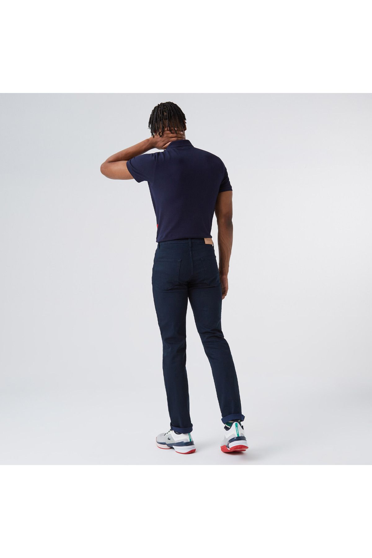 شلوار مشکی مردانه سیاه اورجینال Lacoste