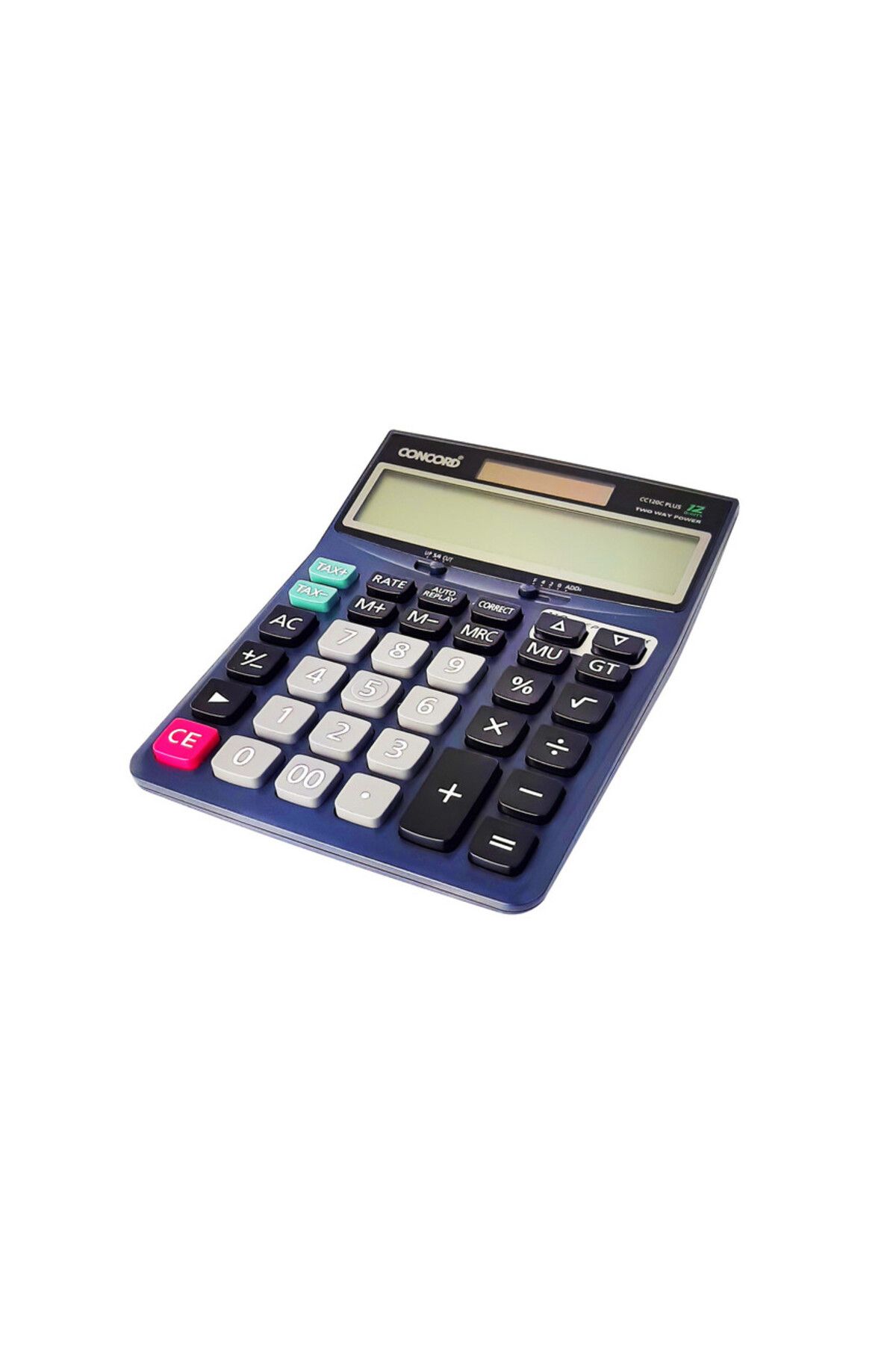 Concord-CC120C PLUS Desktop Electronic Calculator- 12 Digits, 112 Steps Check 2