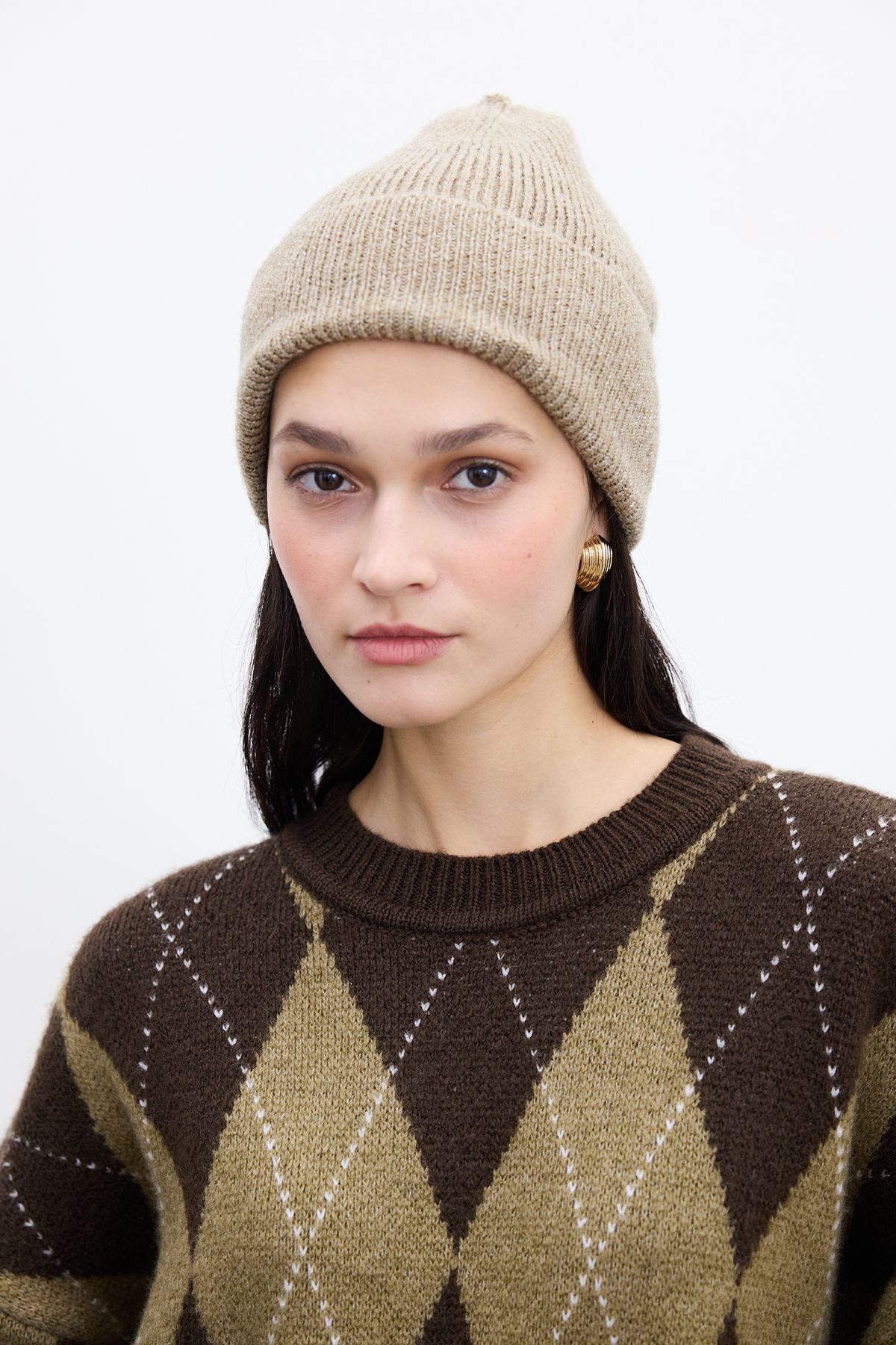 Manuka-Beanie Mink - Fittili Kötött Design 2