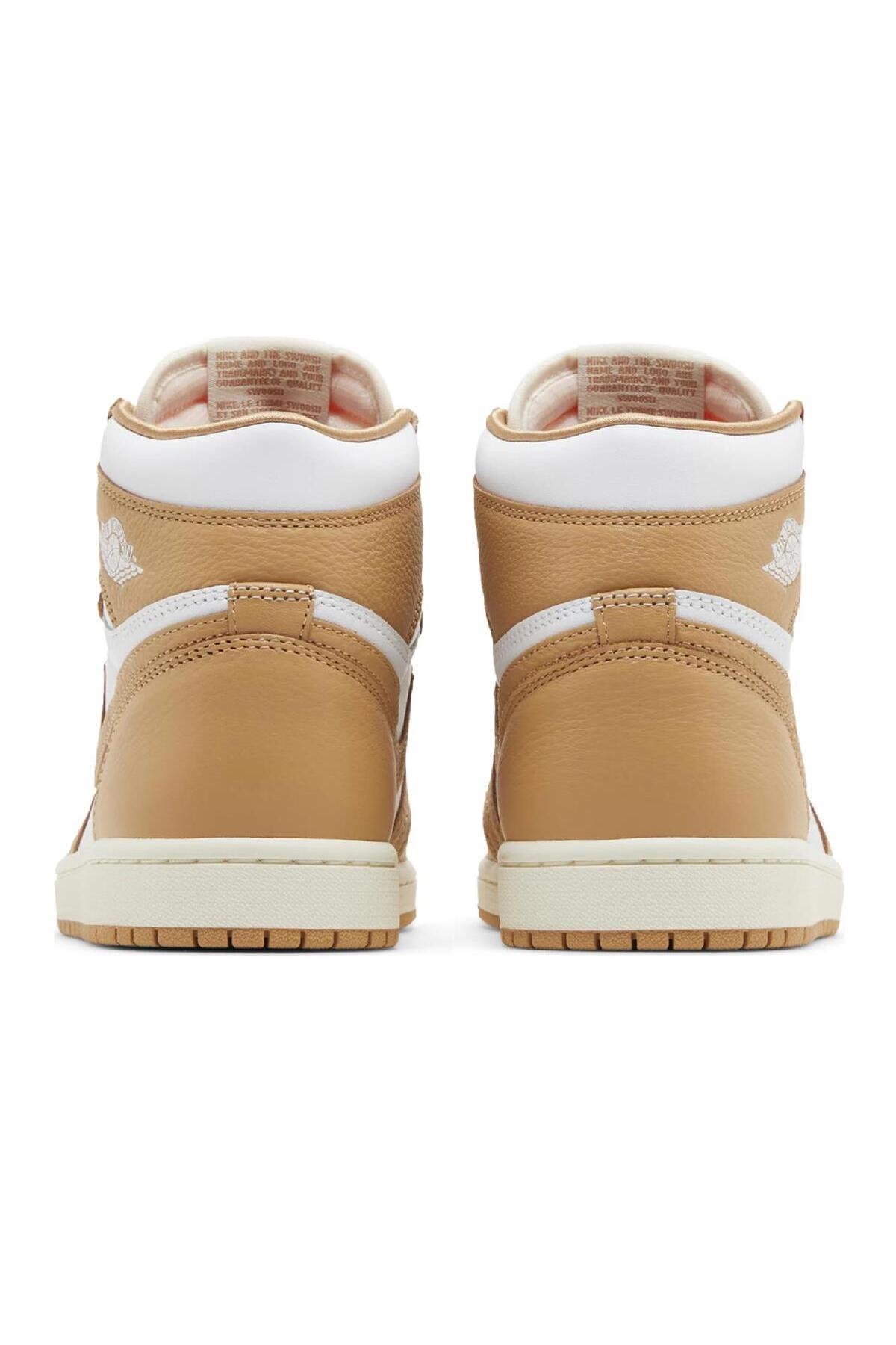 Nike Air Jordan 1 Mıd Leather Unisex Sneaker Hakiki Deri Bilekli