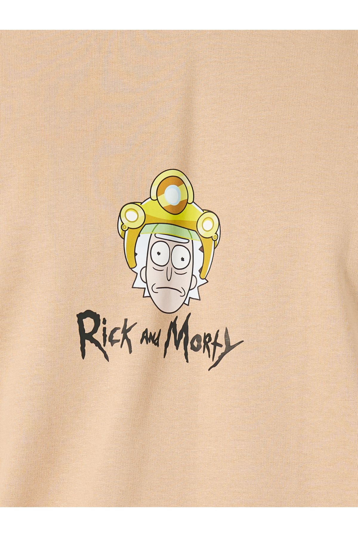 Styli-Rick & Morty Character Print Oversized Hoodie 3