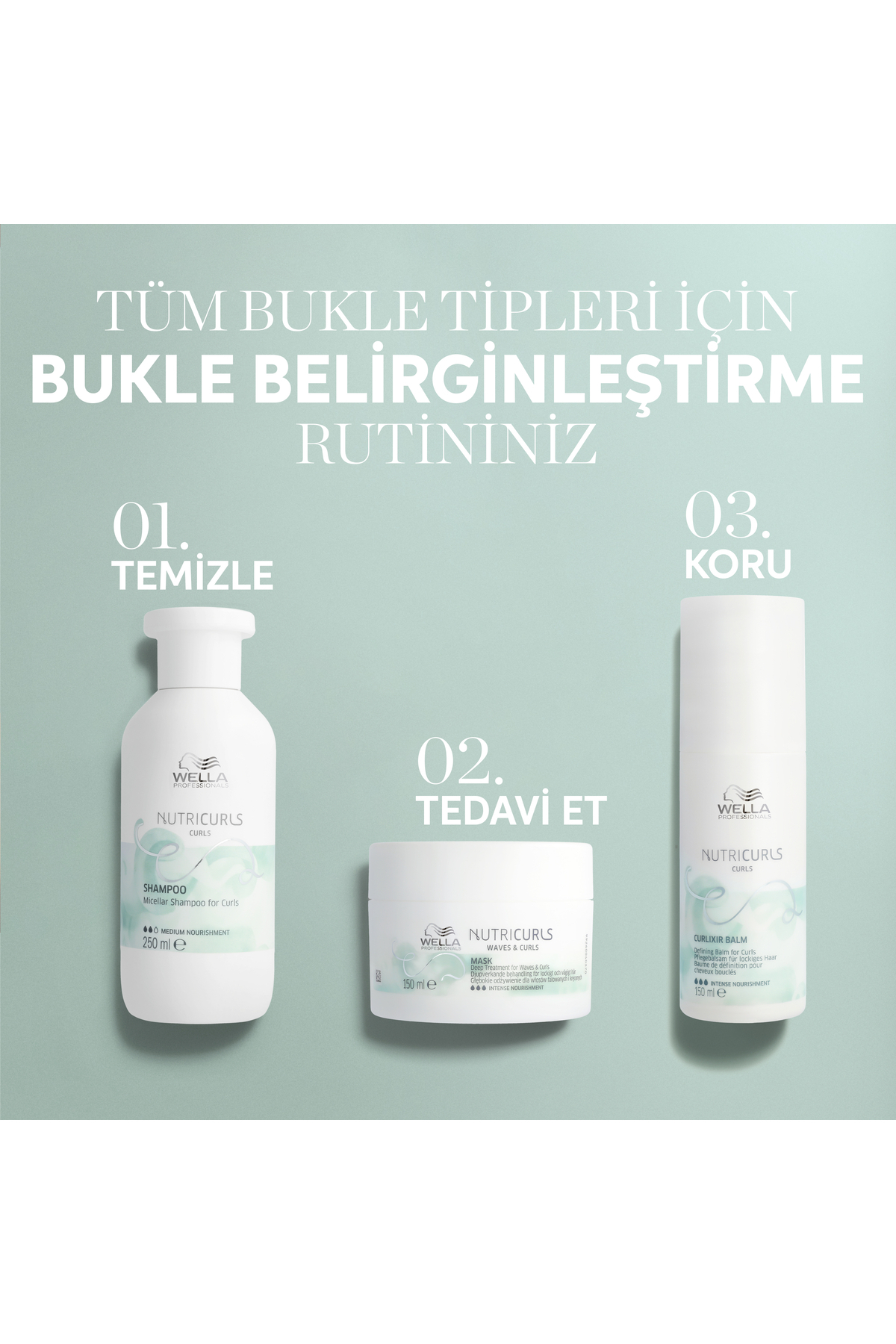 Nutricurls Dalgalı ve Bukleli Saçlar İçin Saç Maskesi 150 ML — 4064666041049 — تصویر 6 از 7