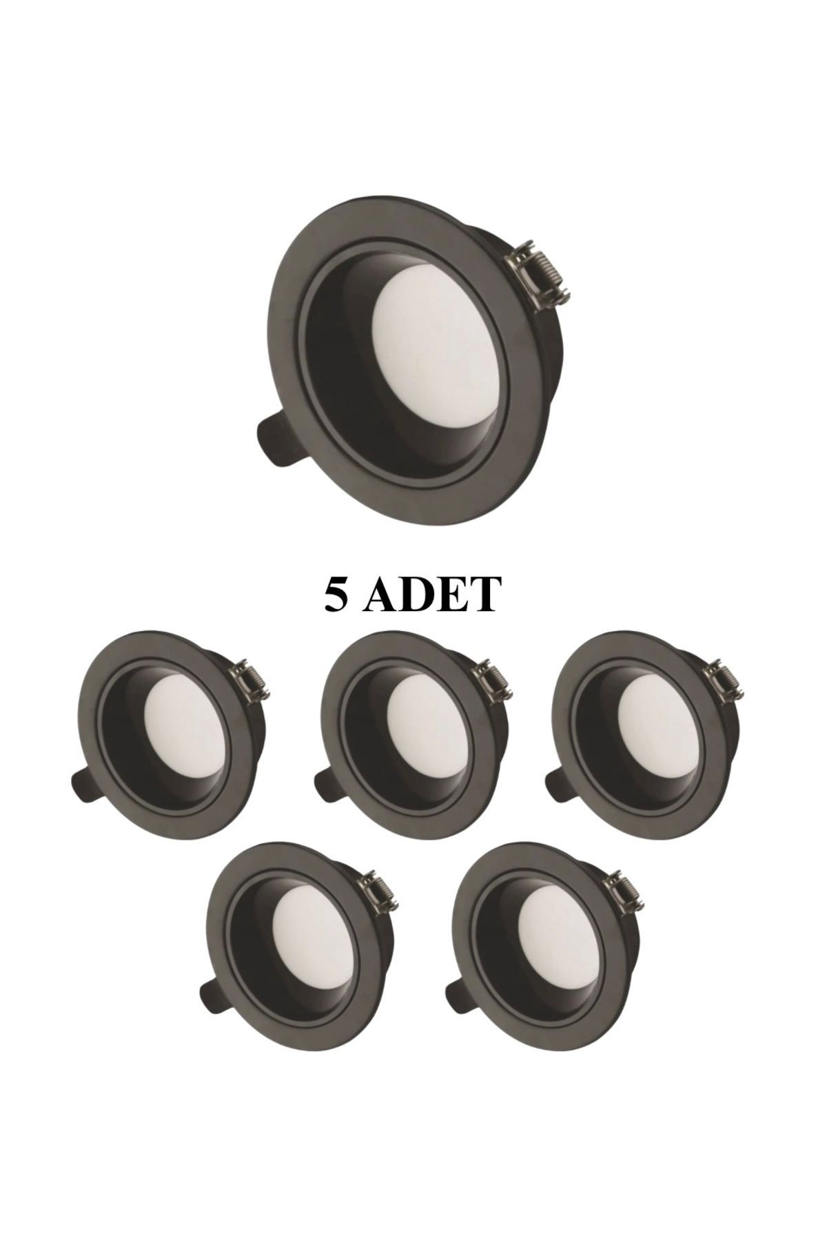 Cata CT-5261 Başak Led Spot 8W 3 Renk - 5’li Paket