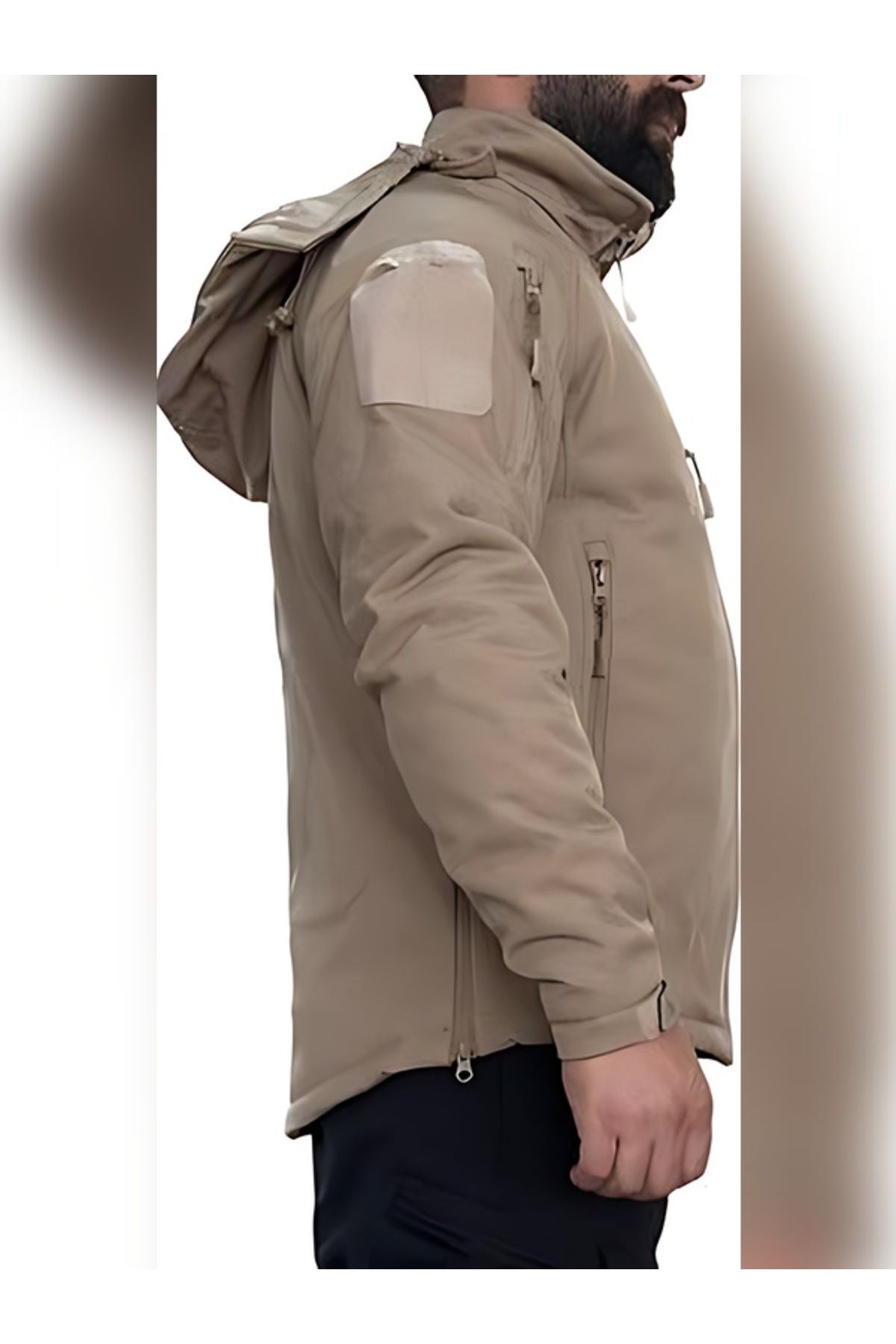 Akıncı Askeri Malzeme-Softshell Metam Dabıl Tactical Mantle with 5 Pockets 4