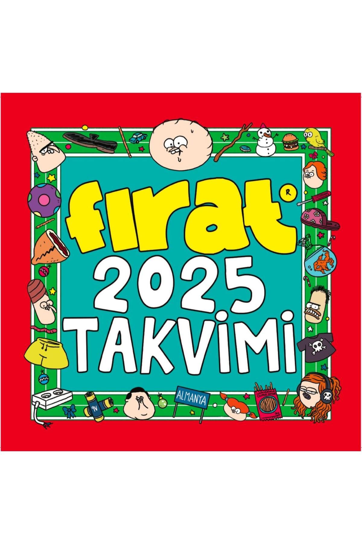 Uykusuz Fırat Aylık Masa Takvimi