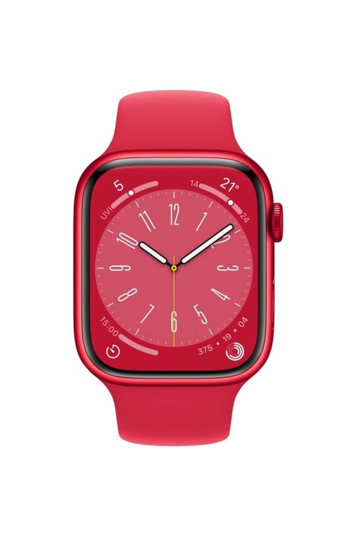 Apple-iWatch Series 8 | 41mm GPS | Red Aluminum Case | Sports Band | Smart Watch 1