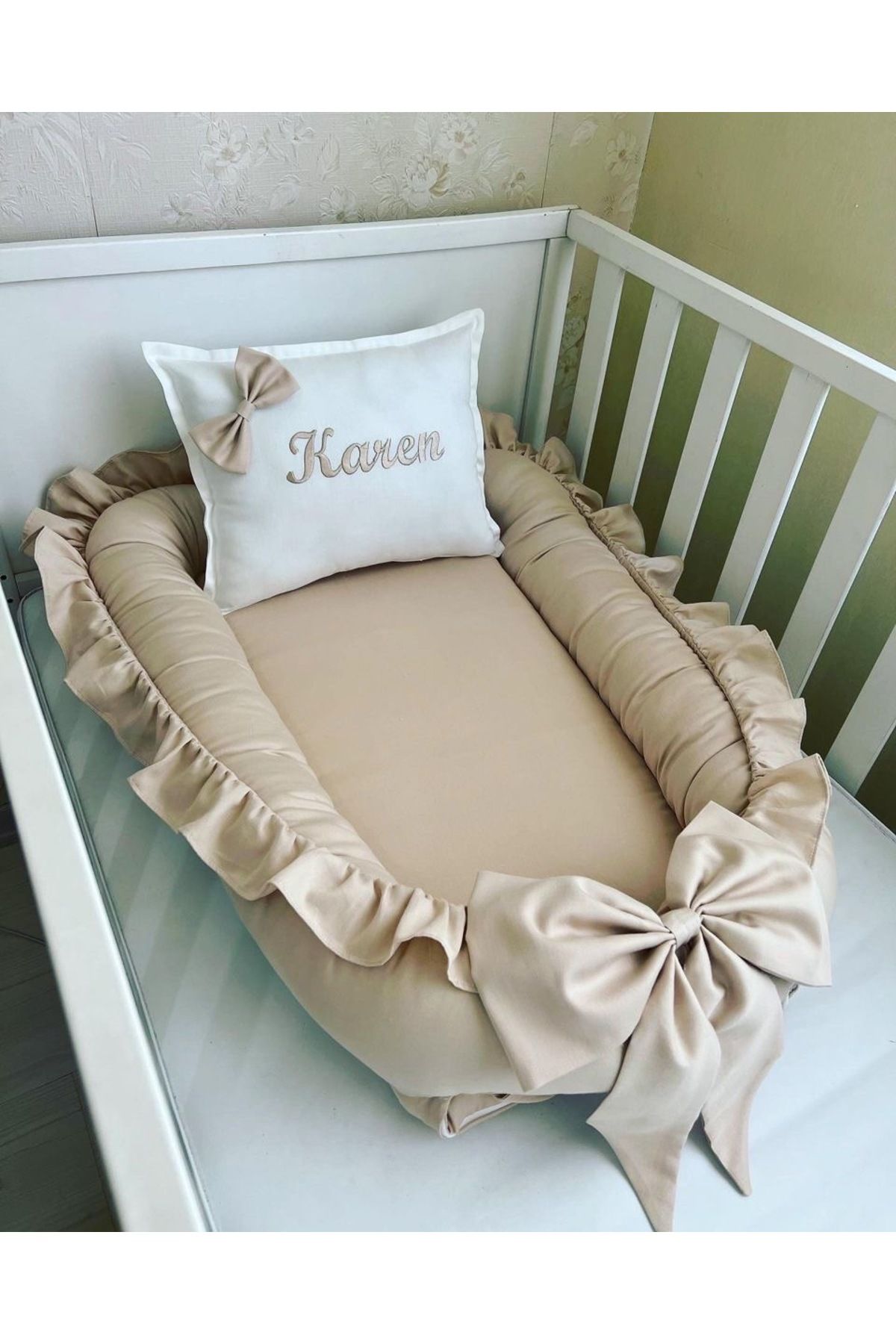 Selly Baby Kapiçino Anne Yanı Babynest