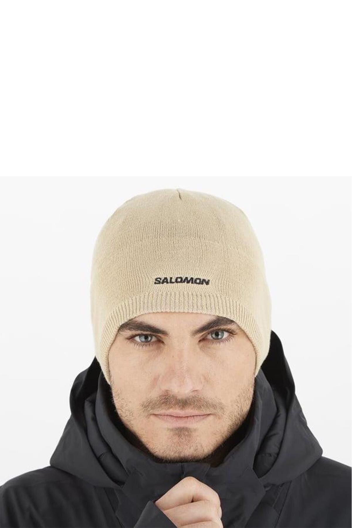 Lc2302300 Beanie Unisex Beret - Mink Salomon