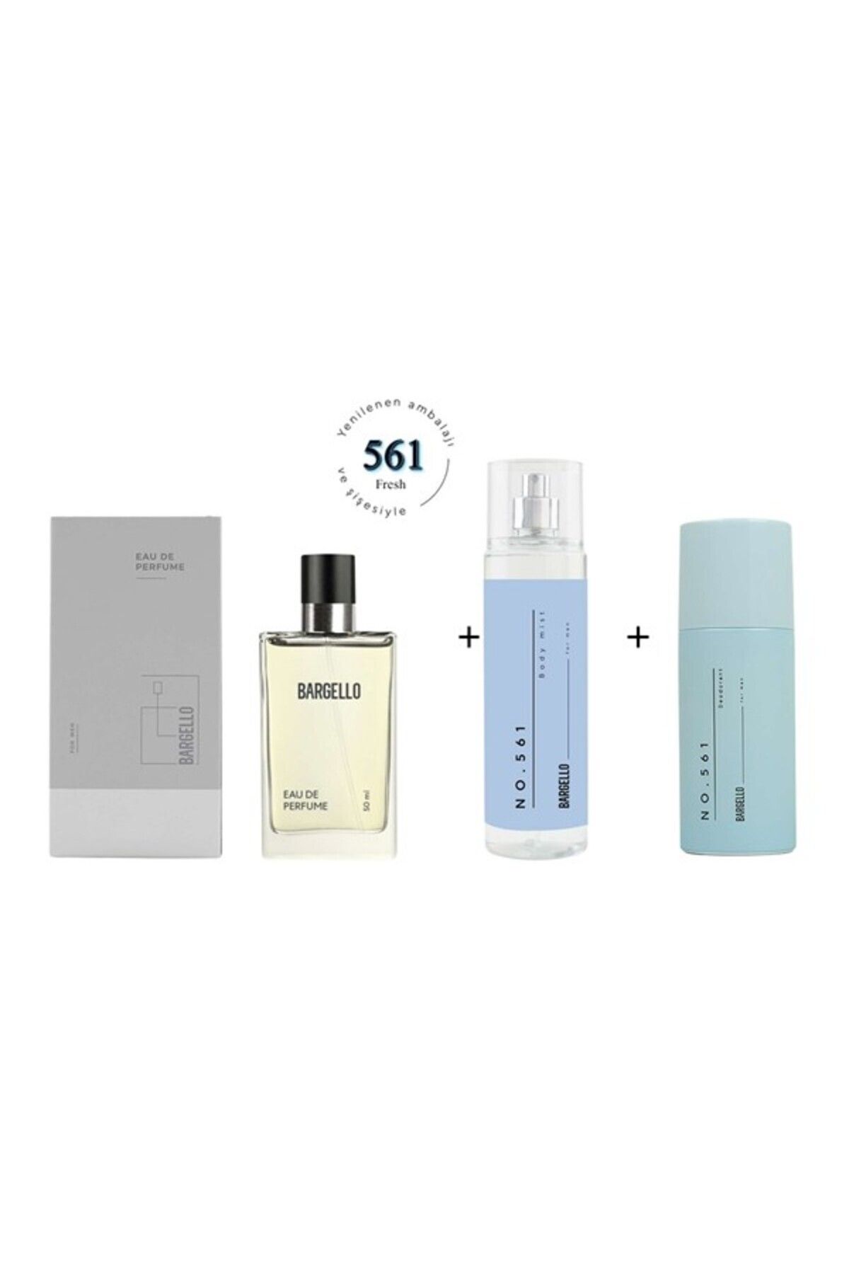 Bargello 561 SET (دئودورانت بدن عطر)