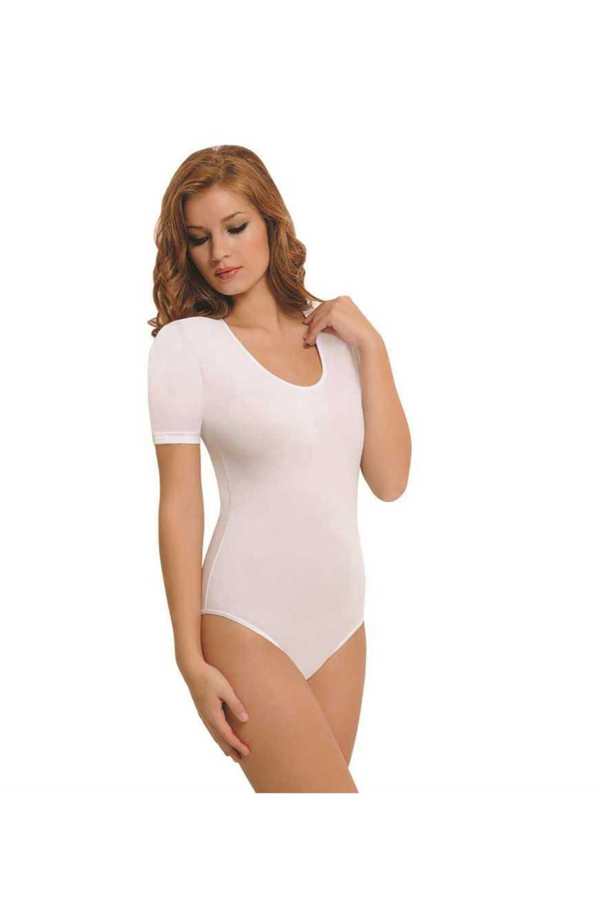 NBB 2945 Yarım Kollu Çıtçıtlı Body
