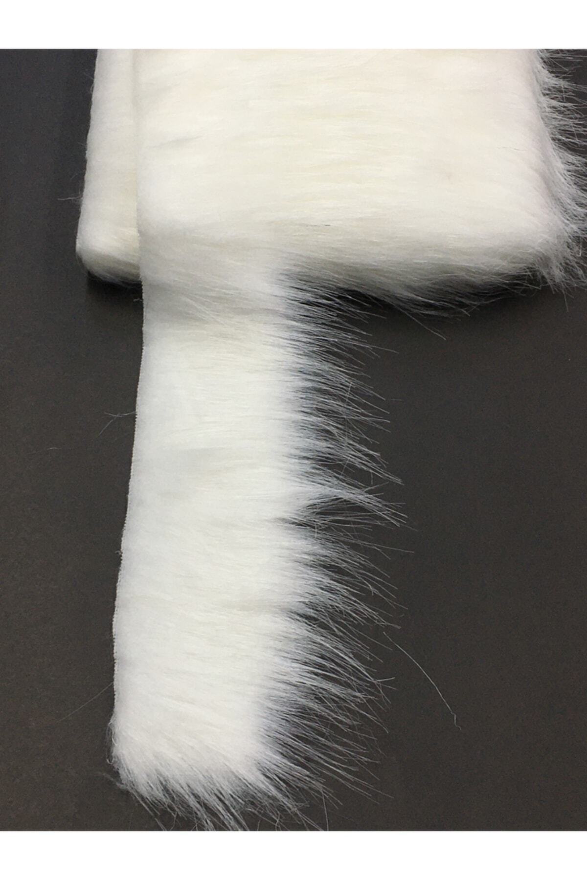 Fur Strip 1 Meter Off White