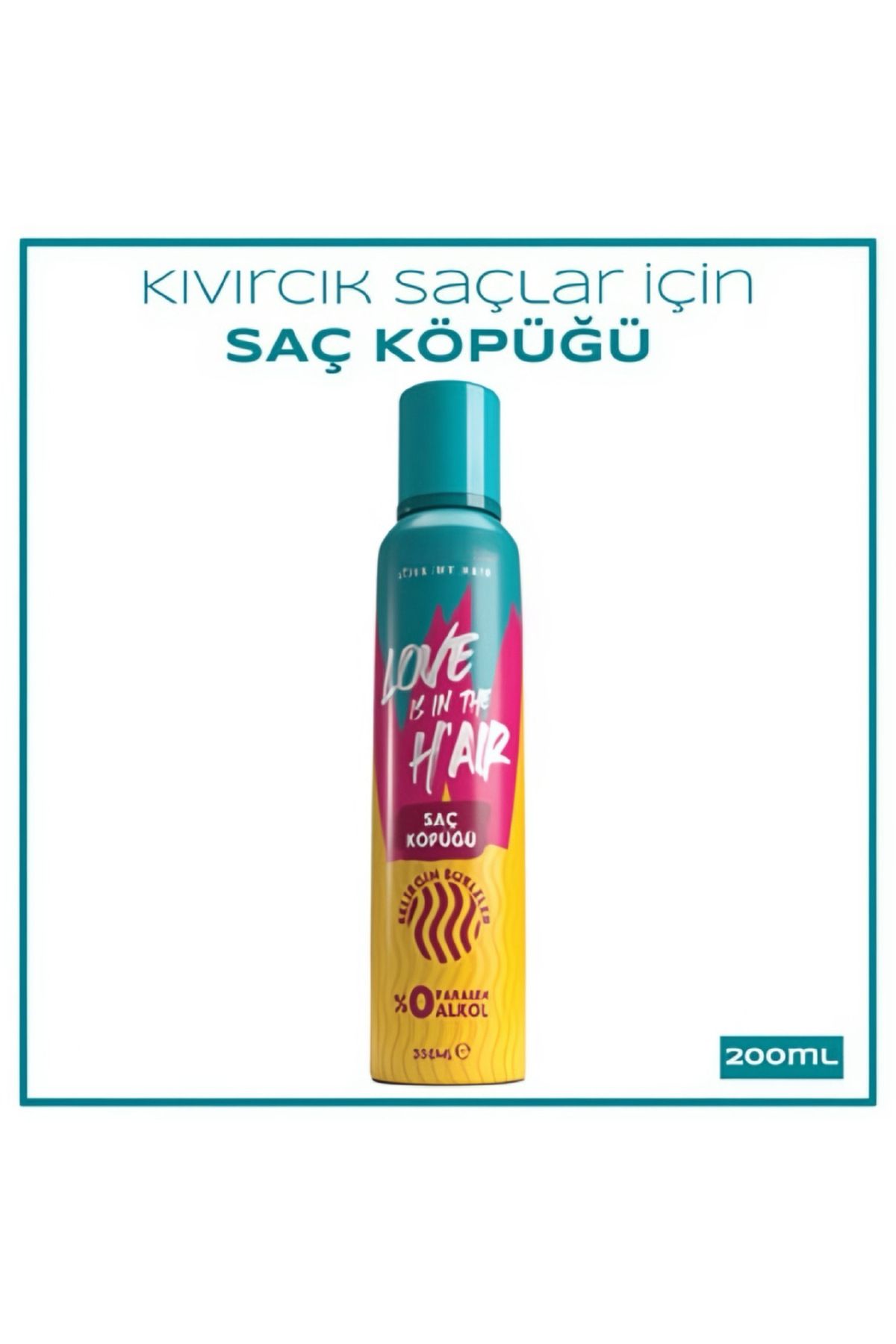 Missfox Saç Köpüğü Bukle Belirginleştirici 200 ml