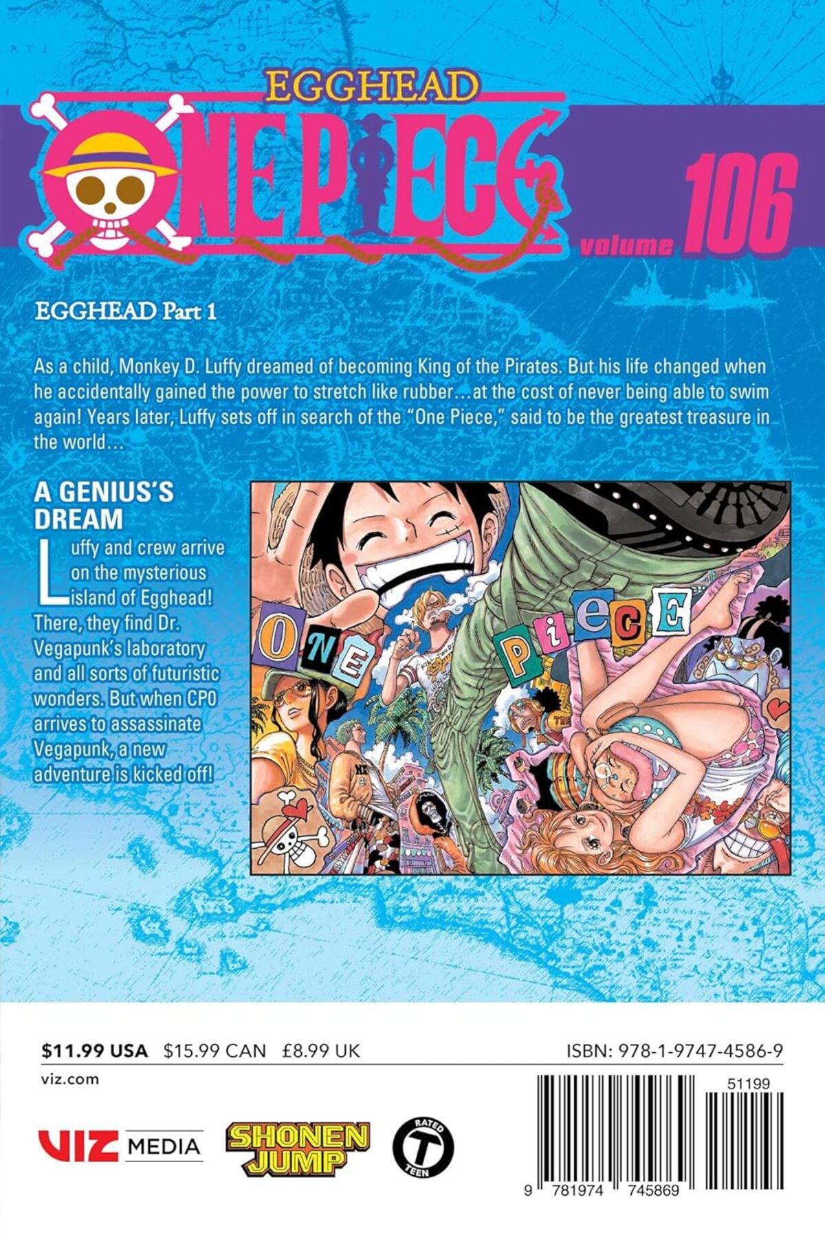Viz Media One Piece, Vol. 106: Volume 106 - Fiyatı, Yorumları